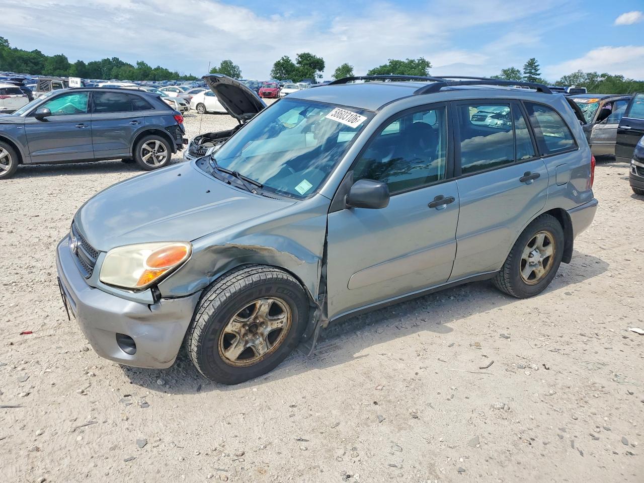 2005 Toyota Rav4 Base Green vin: JTEHD20V650072886