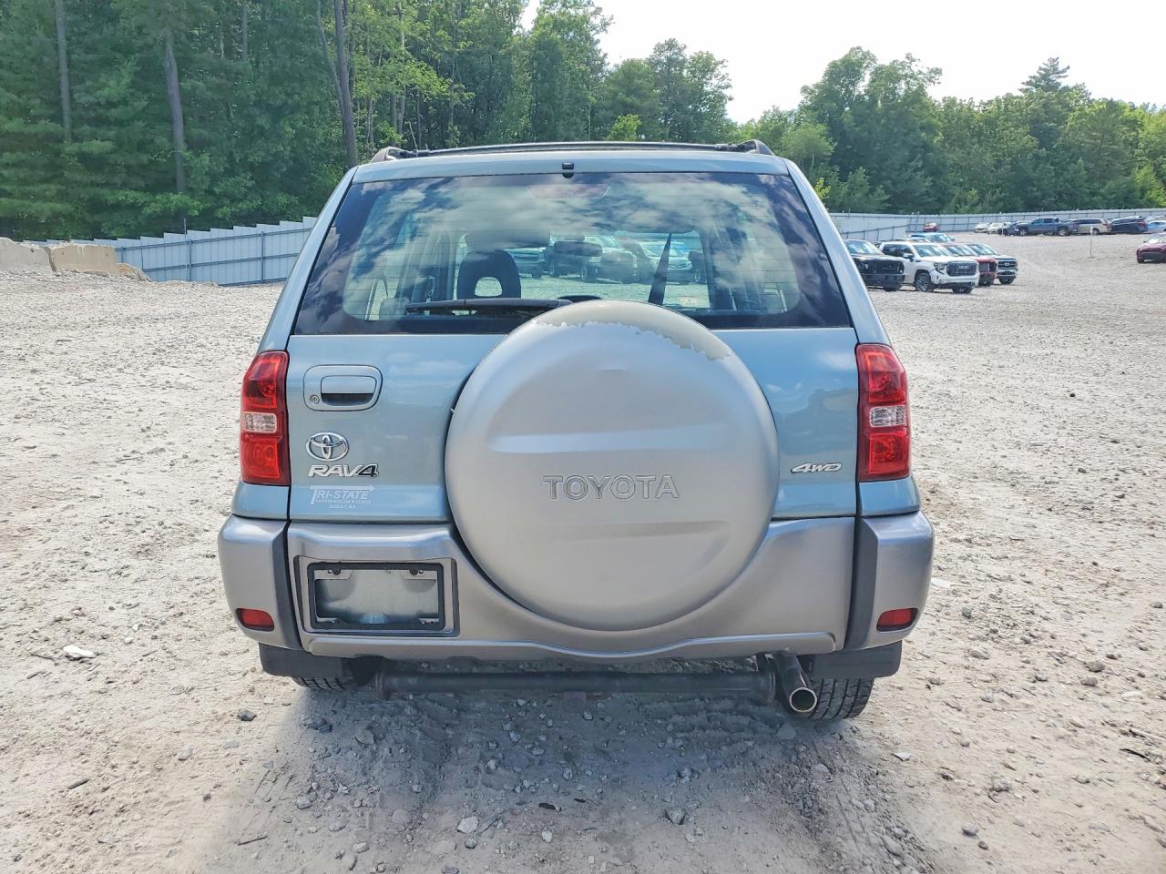 2005 Toyota Rav4 Base Green vin: JTEHD20V650072886