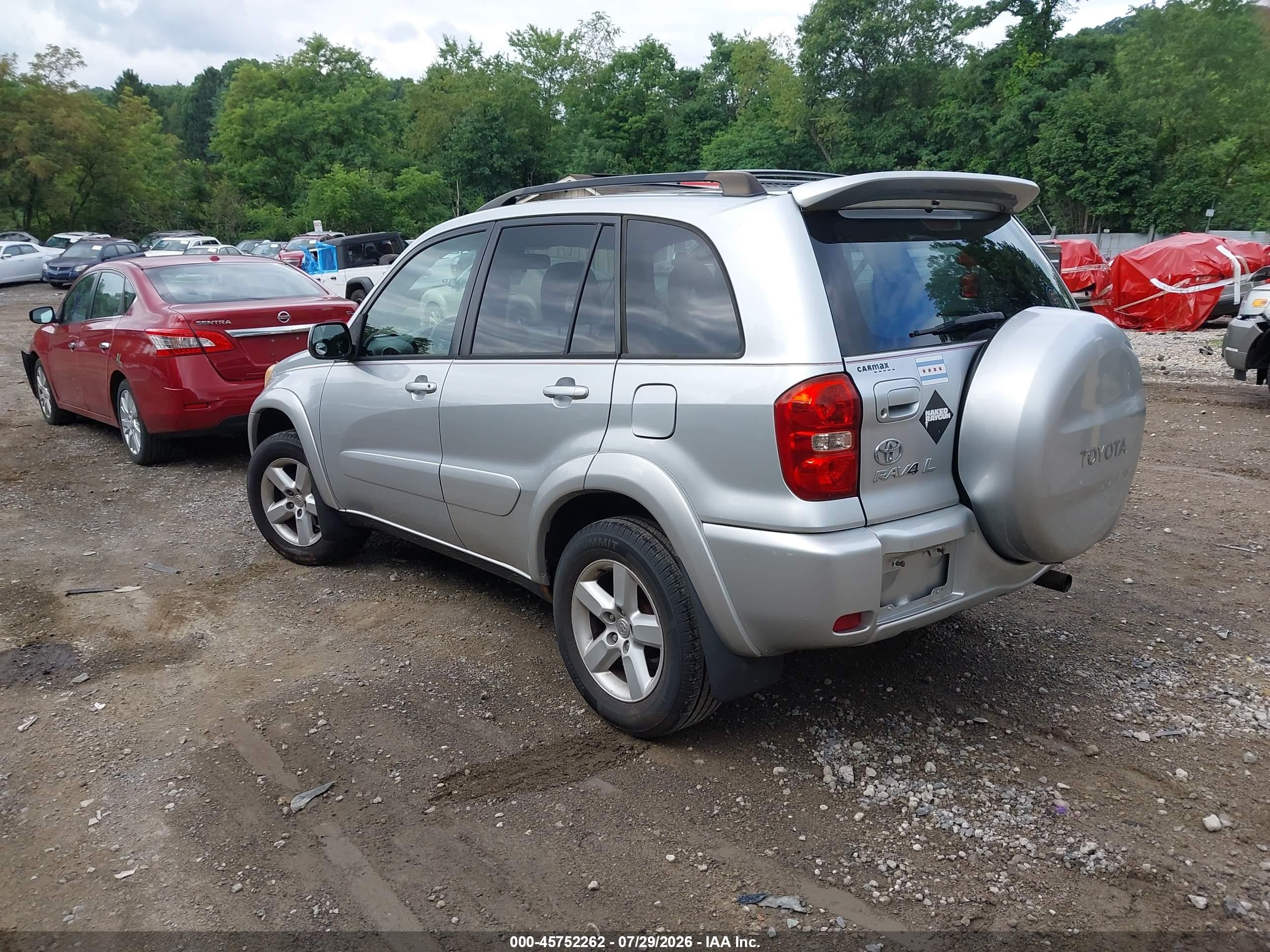 2005 Toyota Rav4   Silver vin: JTEHD20V656028156