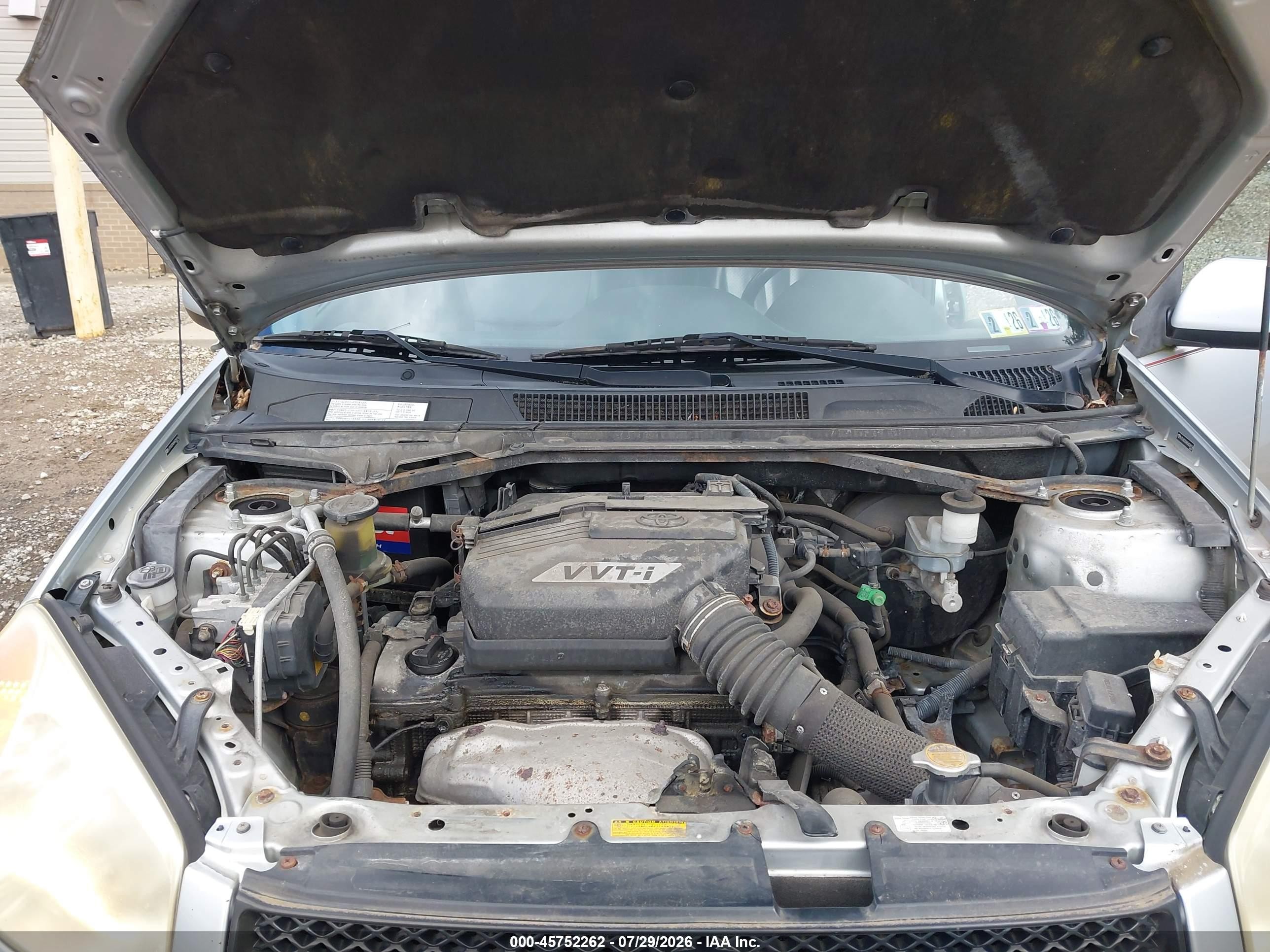 2005 Toyota Rav4   Silver vin: JTEHD20V656028156