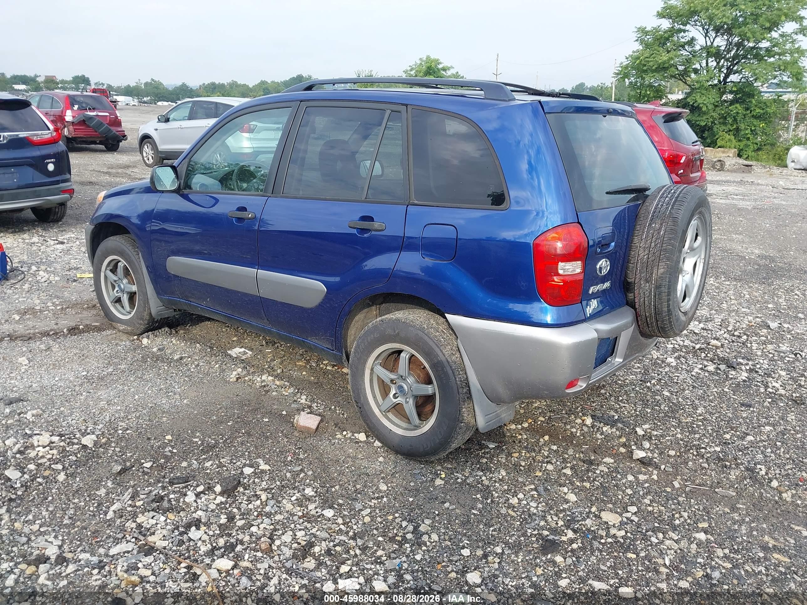 2005 Toyota Rav4   Blue vin: JTEHD20V656029162