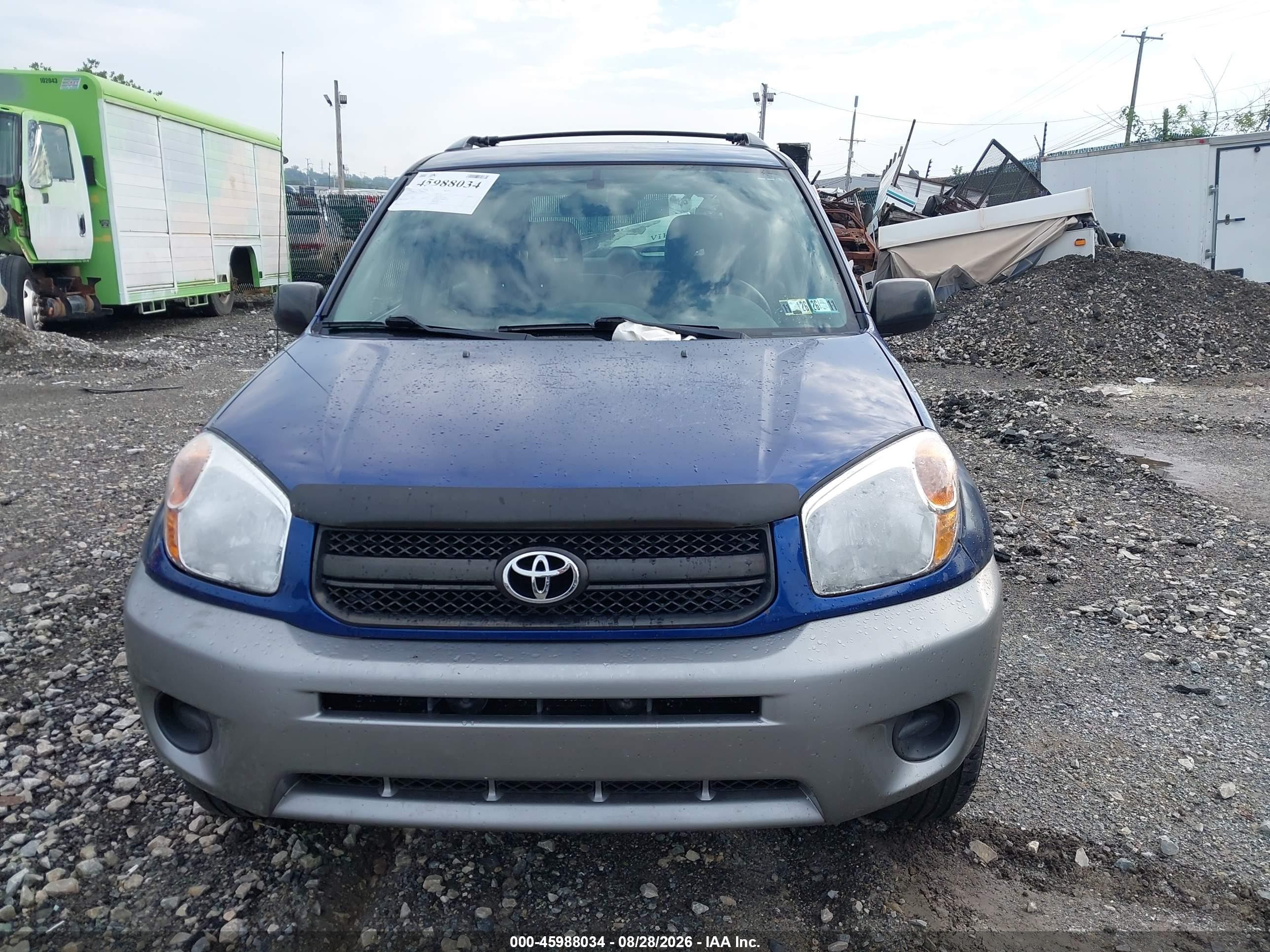 2005 Toyota Rav4   Blue vin: JTEHD20V656029162