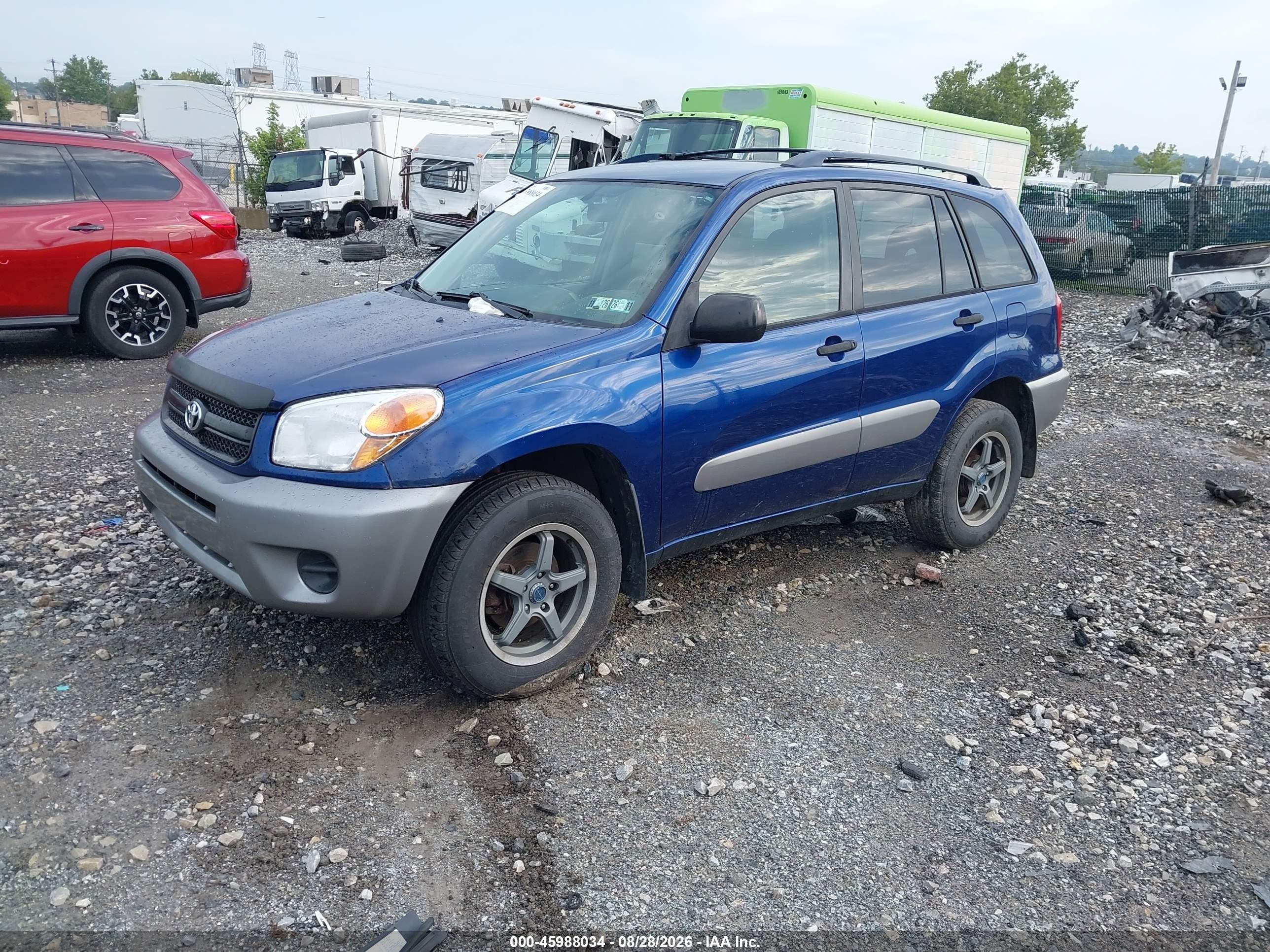 2005 Toyota Rav4   Blue vin: JTEHD20V656029162