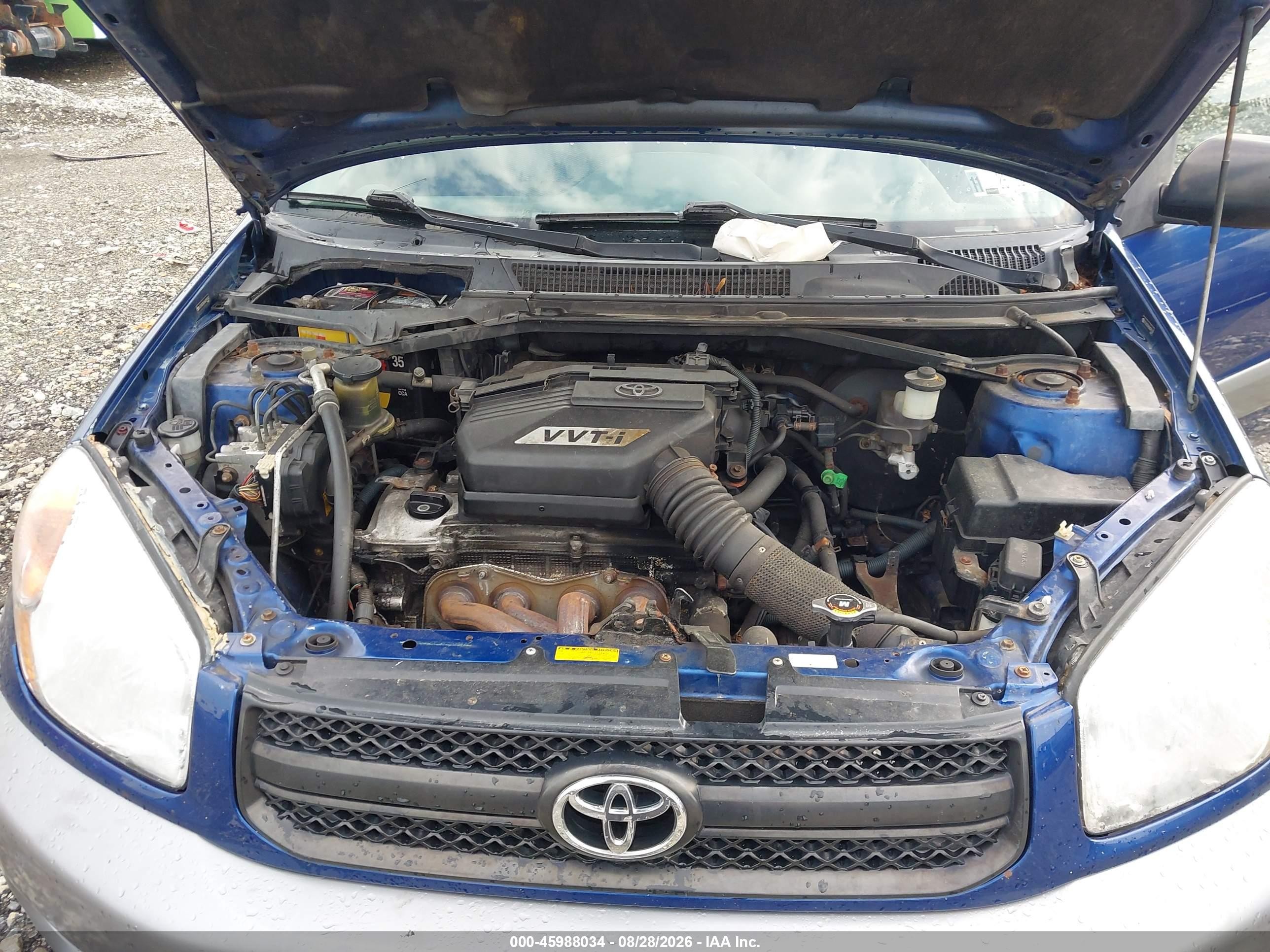 2005 Toyota Rav4   Blue vin: JTEHD20V656029162