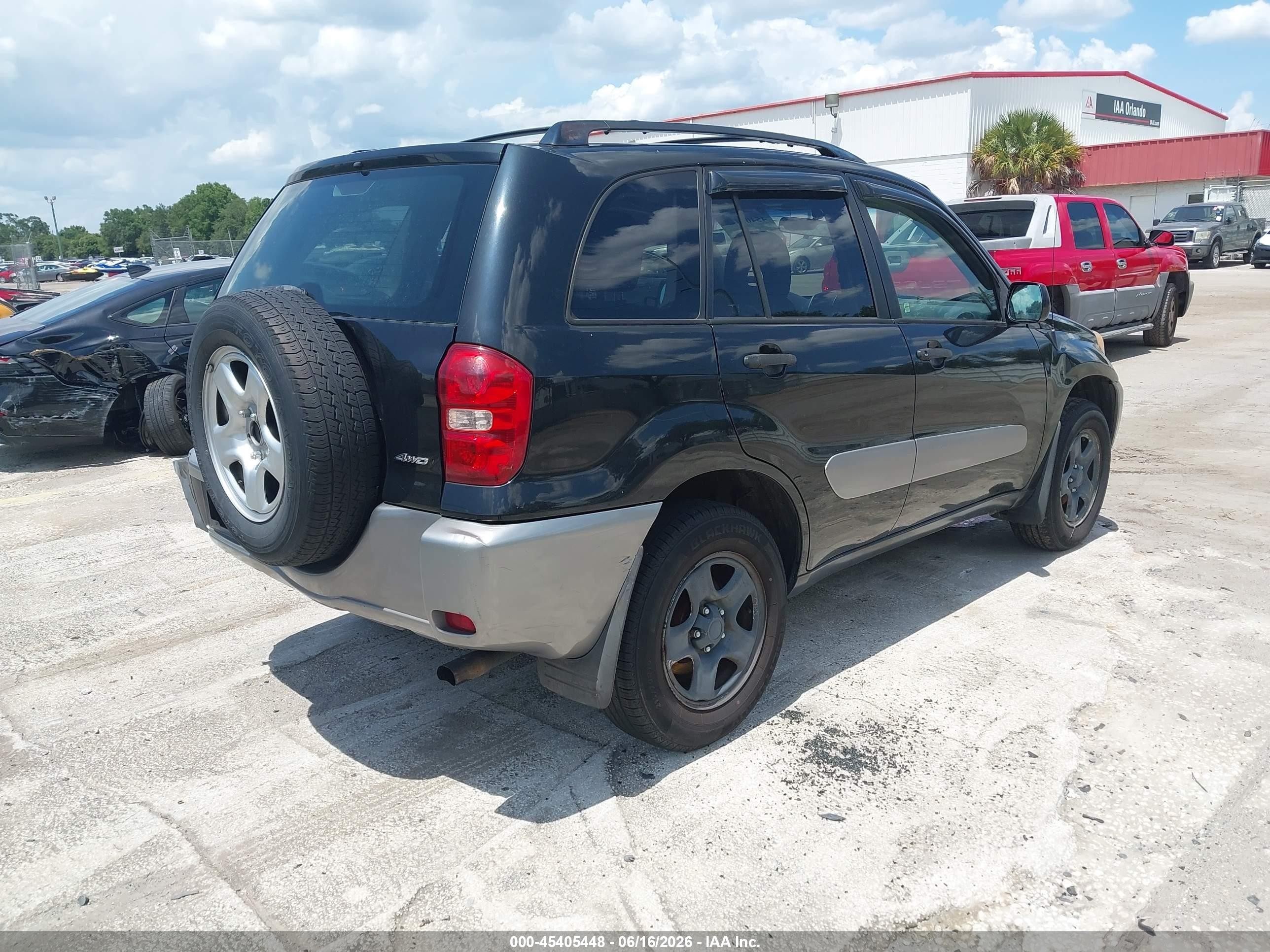2005 Toyota Rav4   Black vin: JTEHD20V656043952