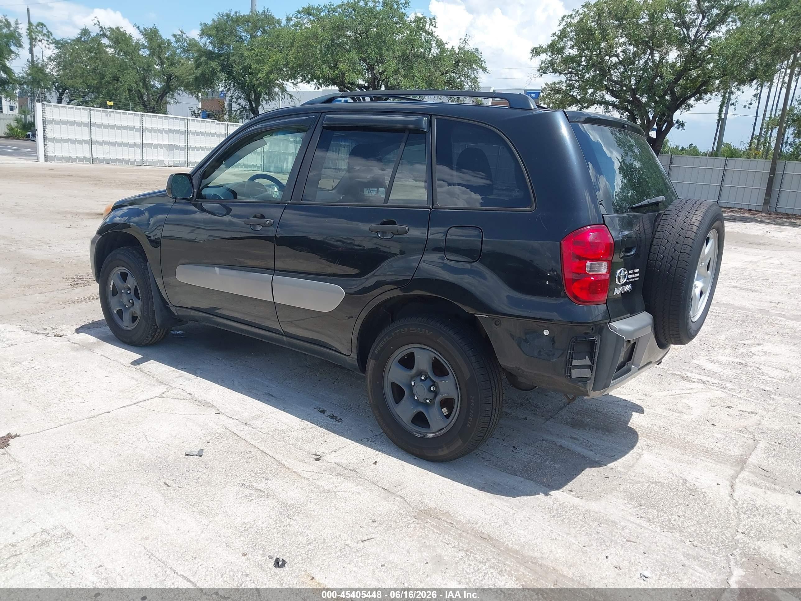 2005 Toyota Rav4   Black vin: JTEHD20V656043952