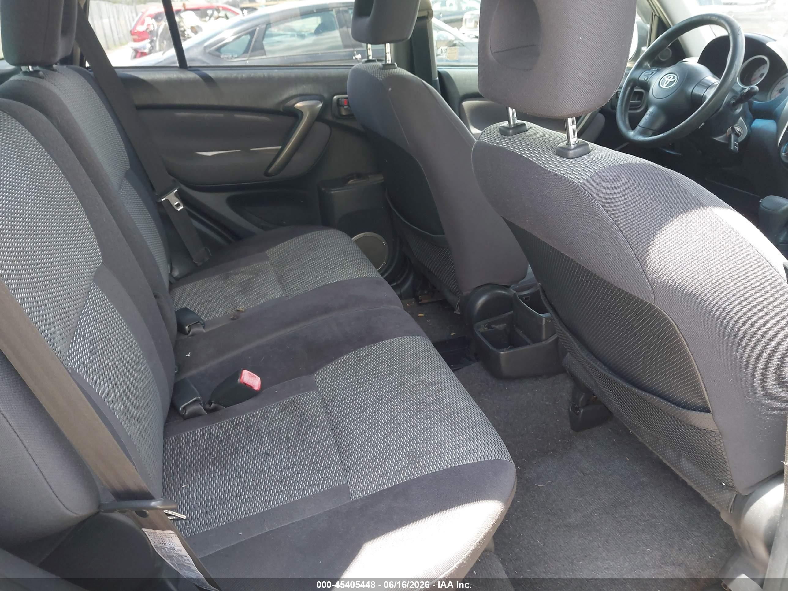 2005 Toyota Rav4   Black vin: JTEHD20V656043952