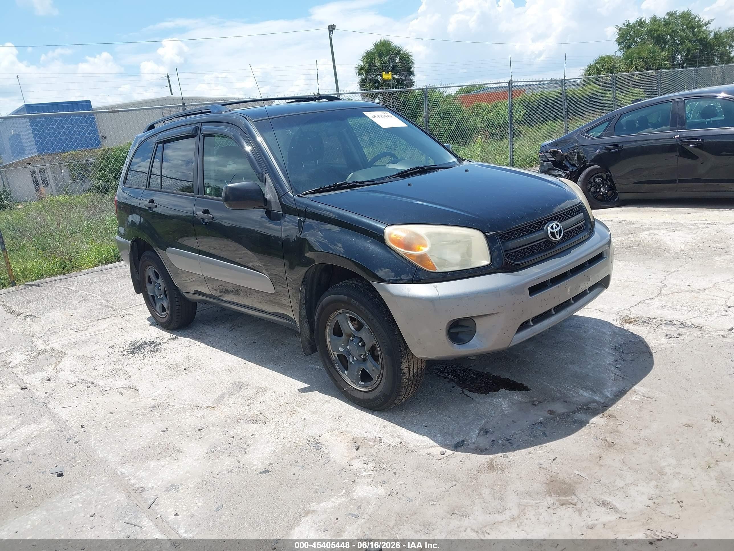 2005 Toyota Rav4   Black vin: JTEHD20V656043952
