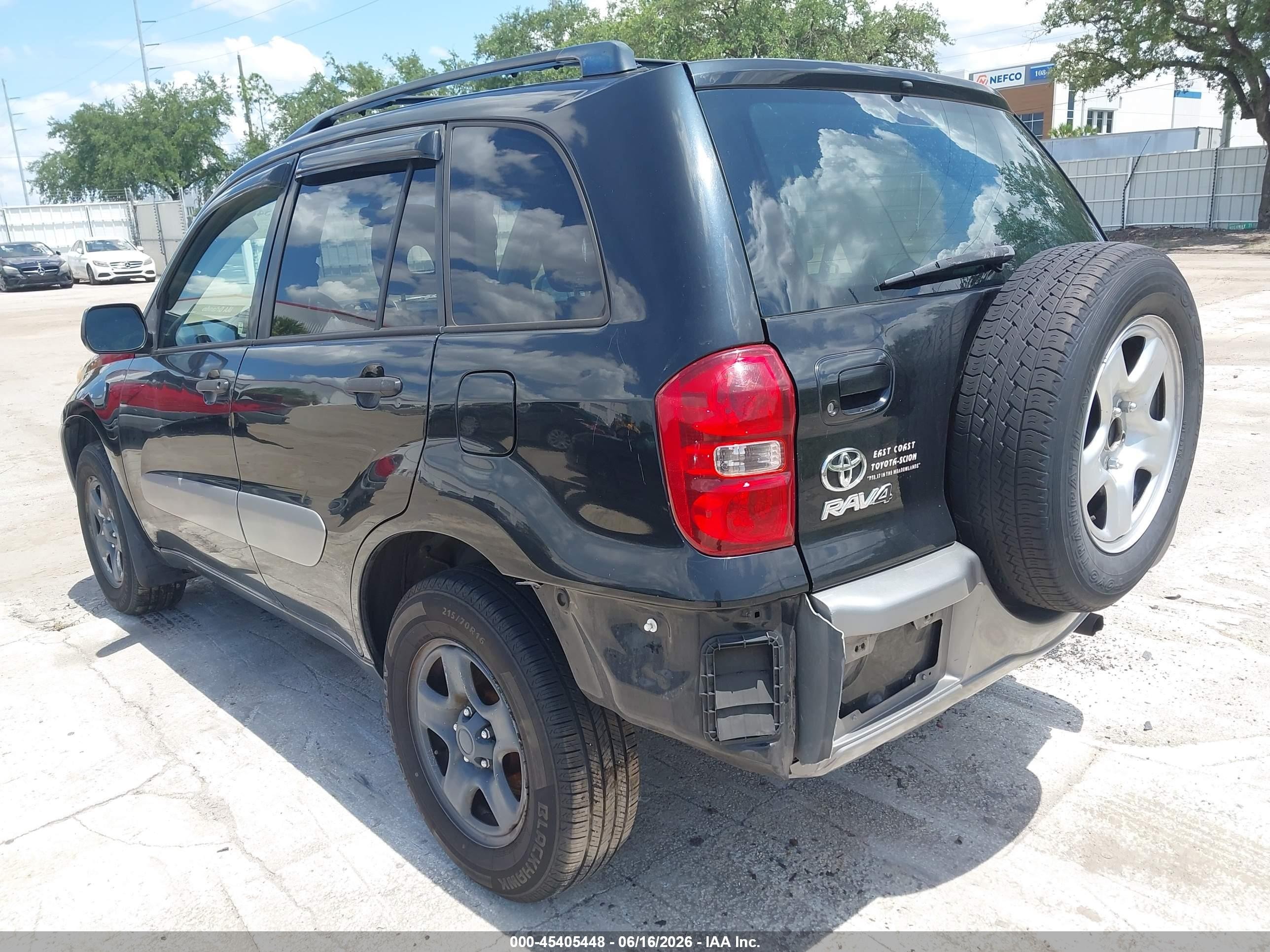 2005 Toyota Rav4   Black vin: JTEHD20V656043952