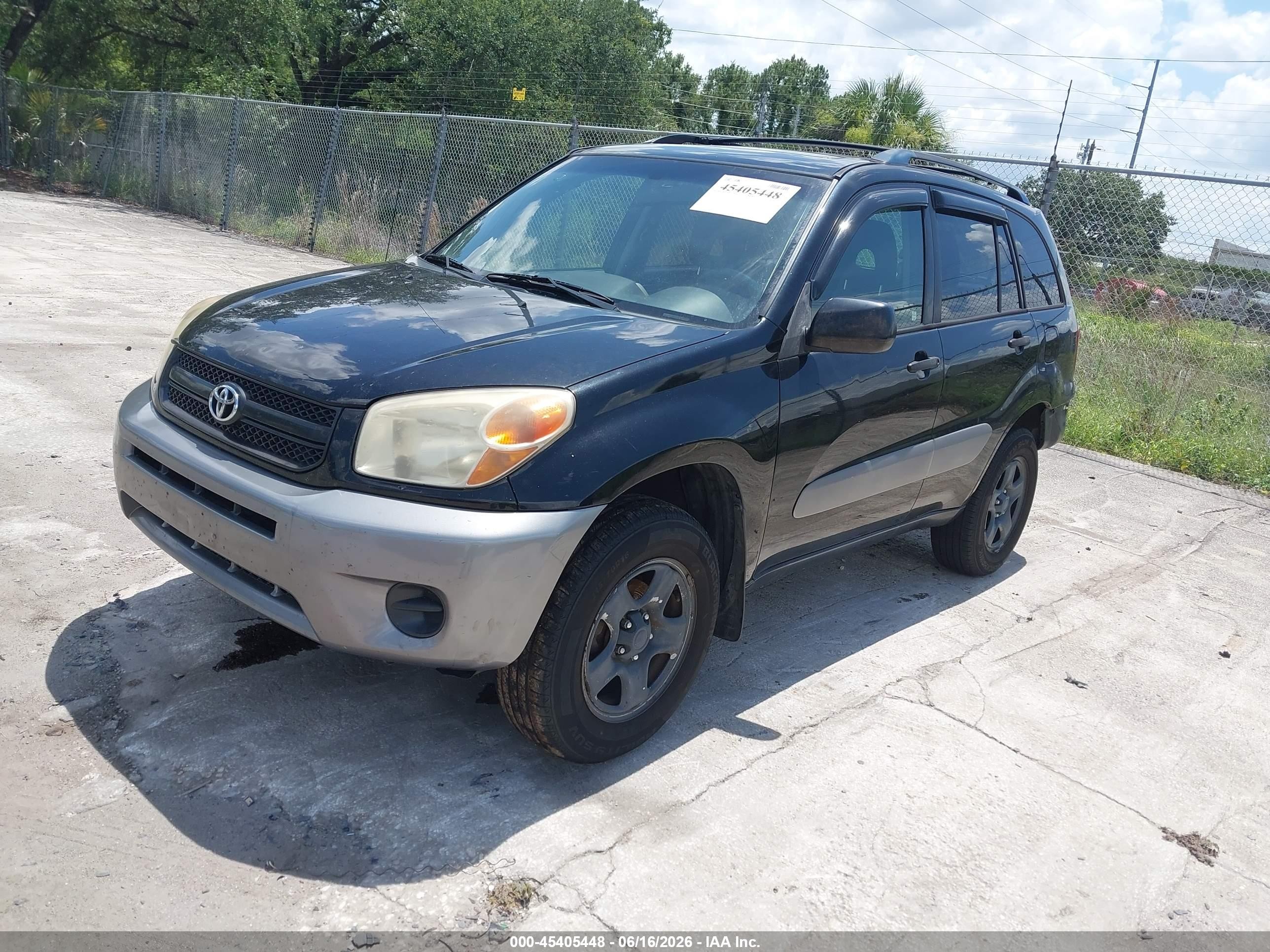 2005 Toyota Rav4   Black vin: JTEHD20V656043952
