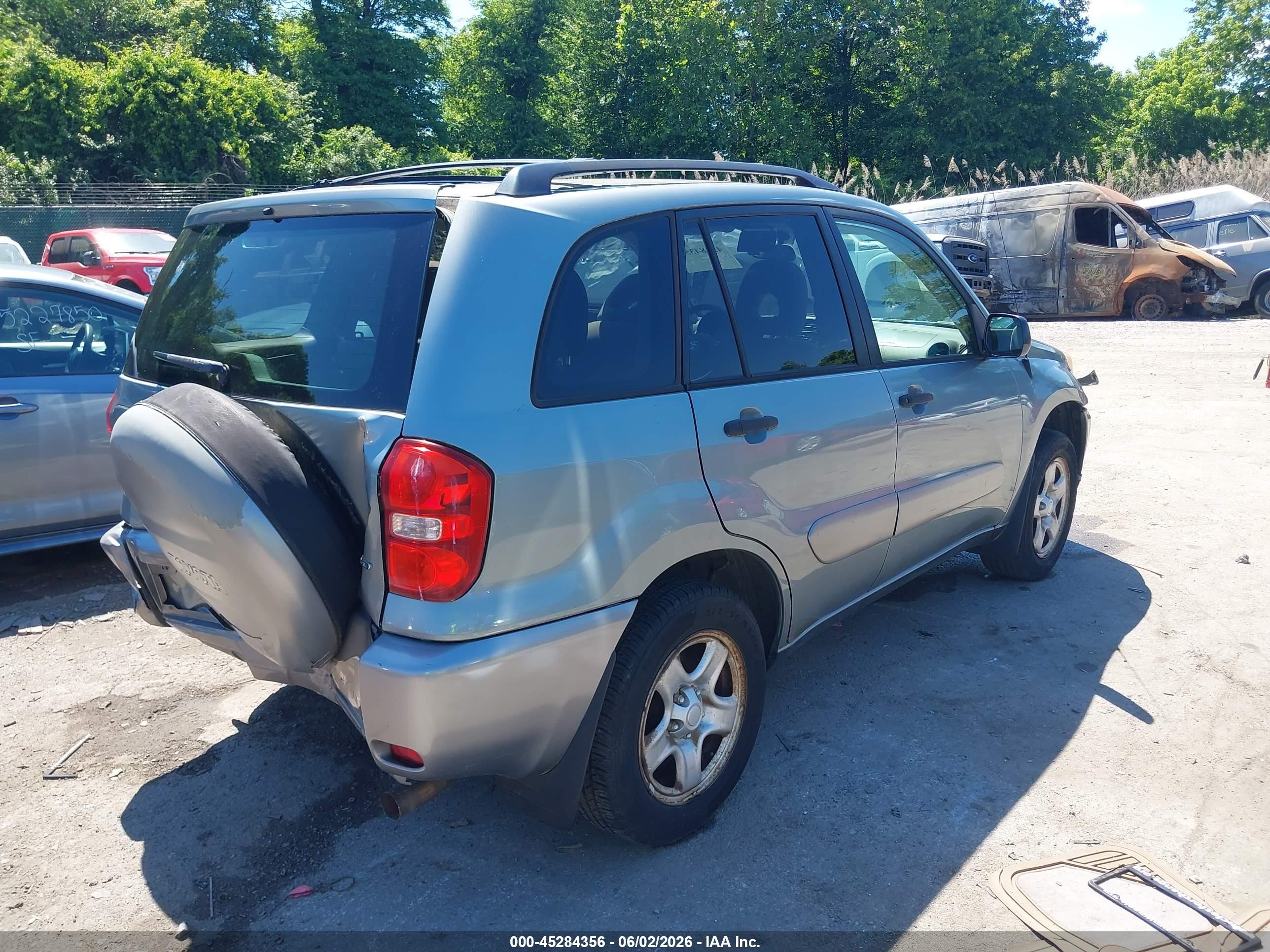 2005 Toyota Rav4   Blue vin: JTEHD20V656047192