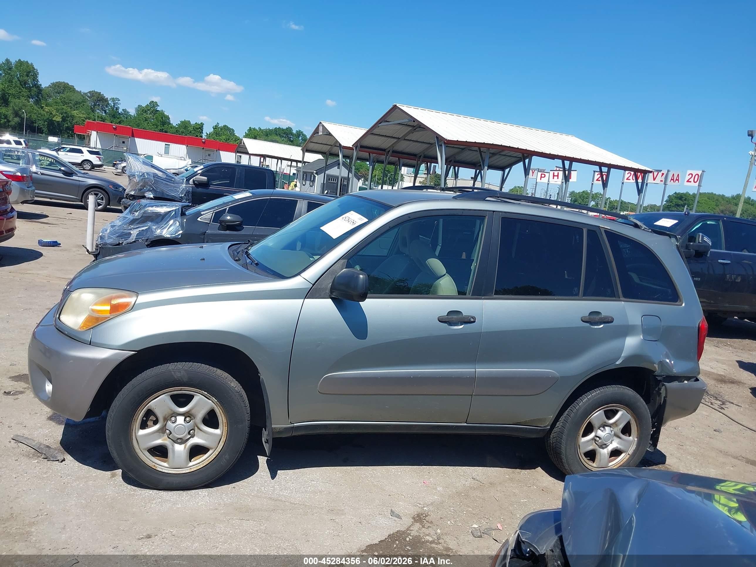 2005 Toyota Rav4   Blue vin: JTEHD20V656047192