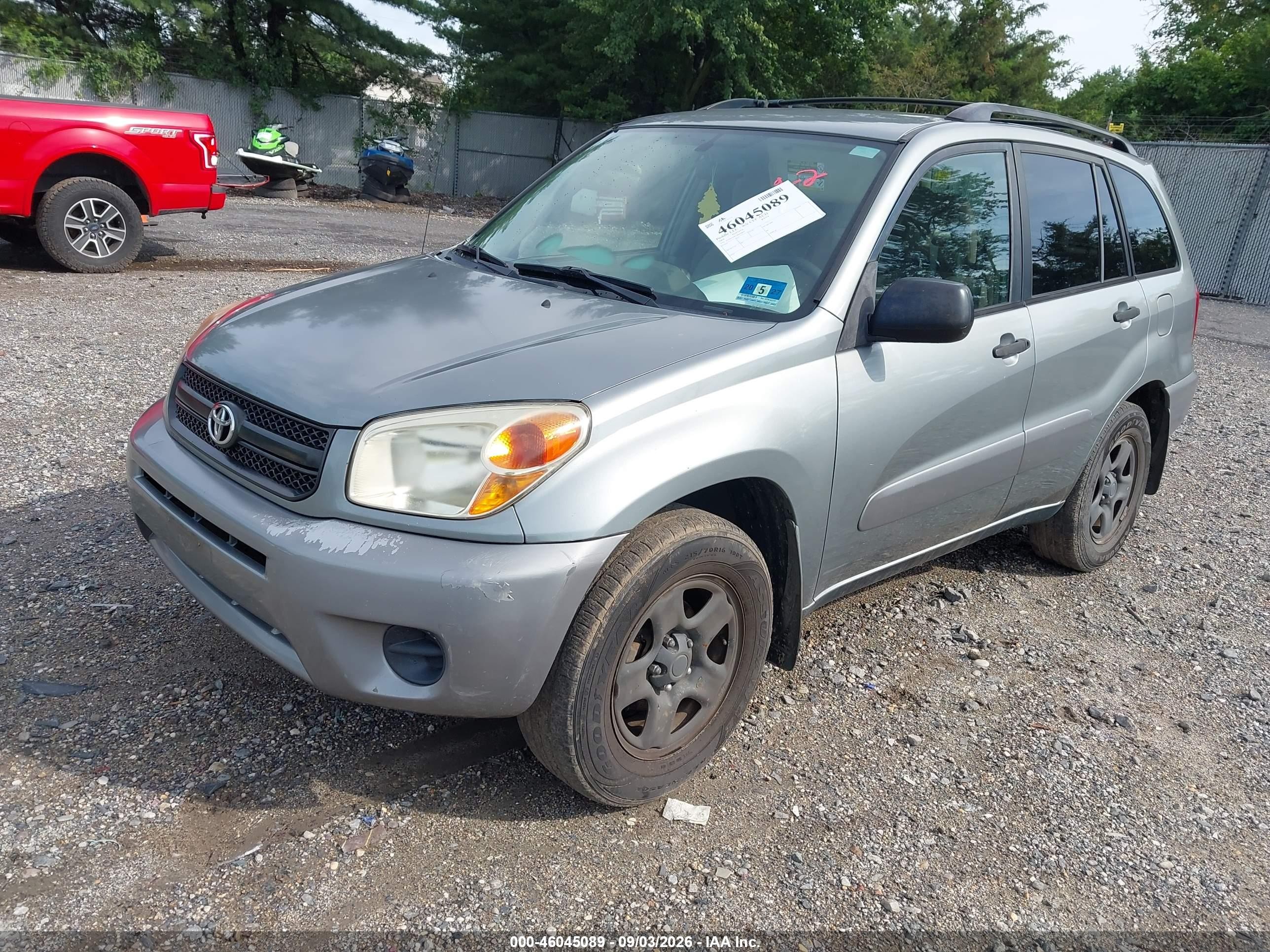 2004 Toyota Rav4   Gray vin: JTEHD20V740030807