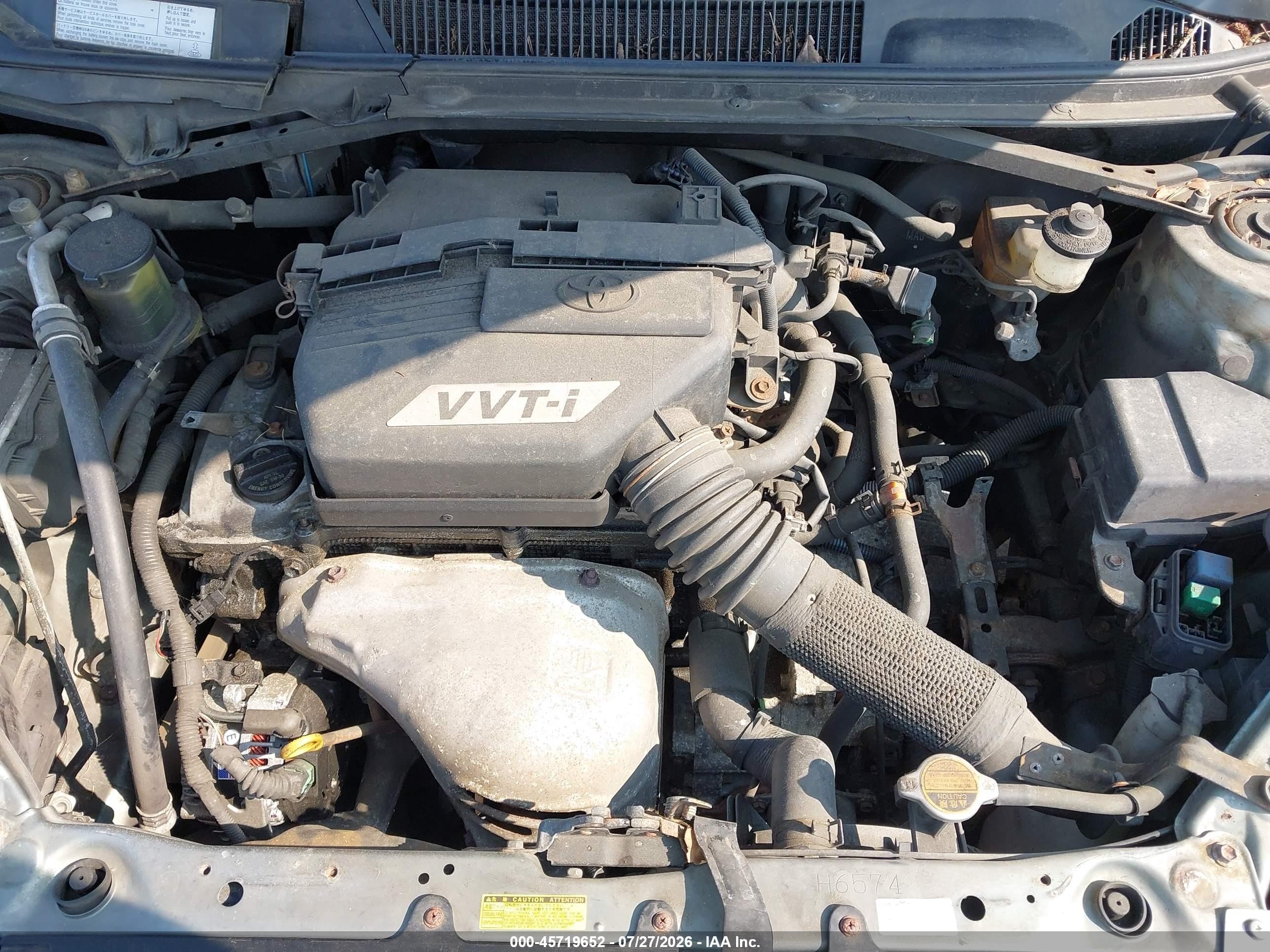 2005 Toyota Rav4   Gray vin: JTEHD20V750042568