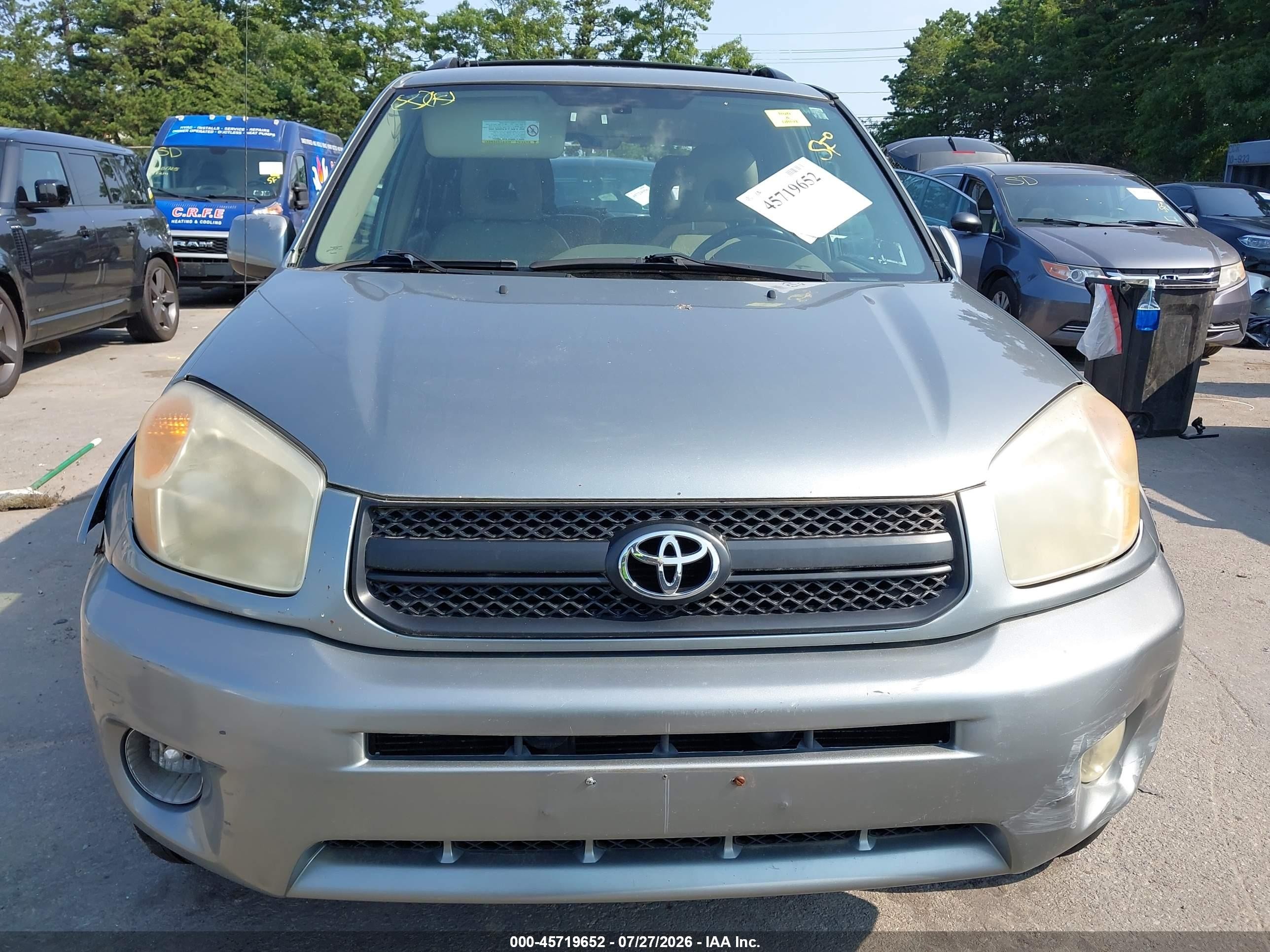 2005 Toyota Rav4   Gray vin: JTEHD20V750042568