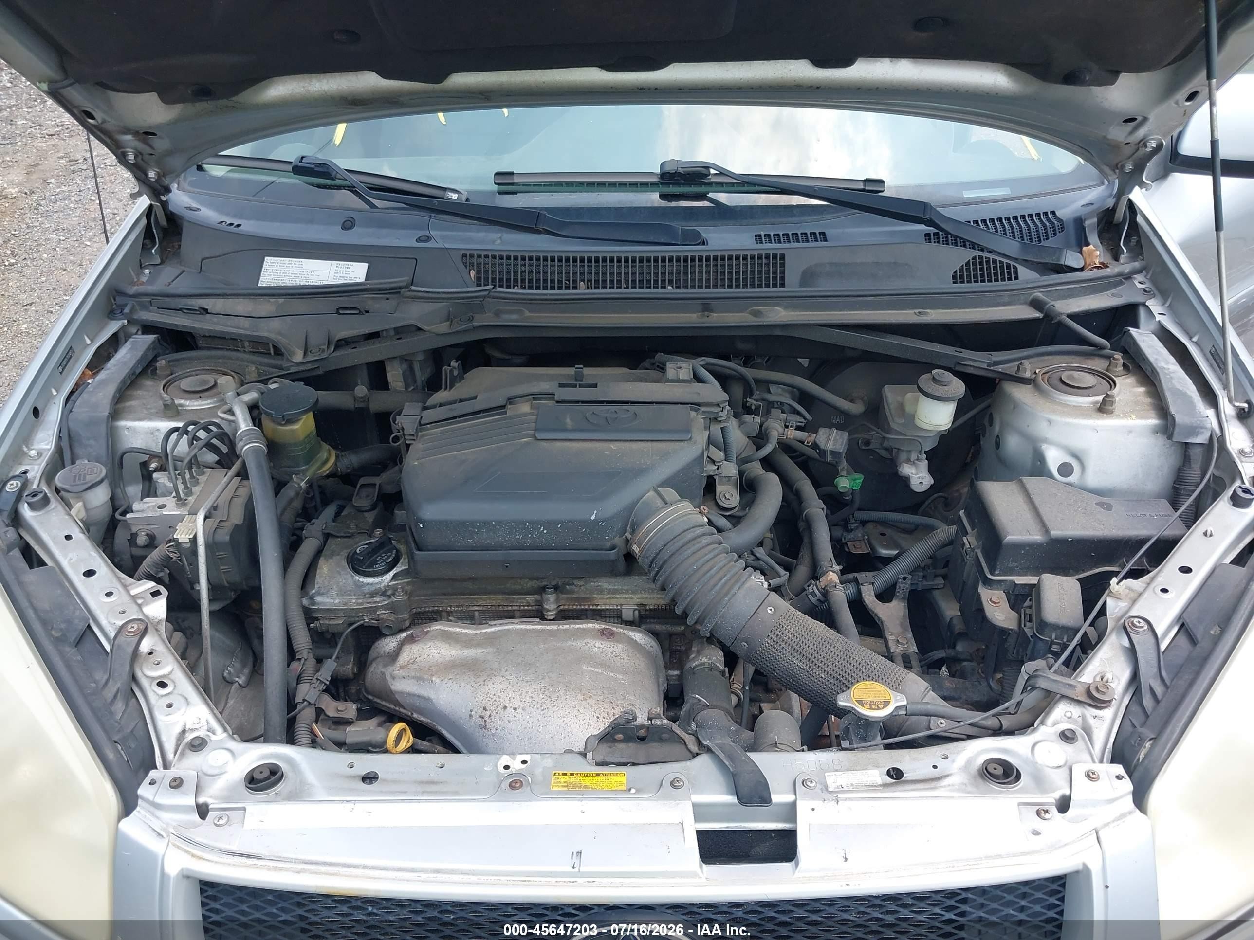 2005 Toyota Rav4 Silver vin: JTEHD20V750048161