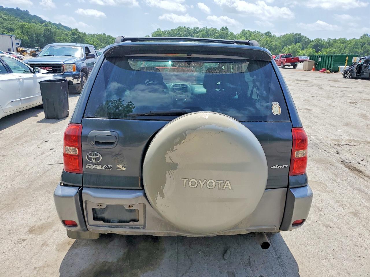 2005 Toyota Rav4 Base Gray vin: JTEHD20V750052520