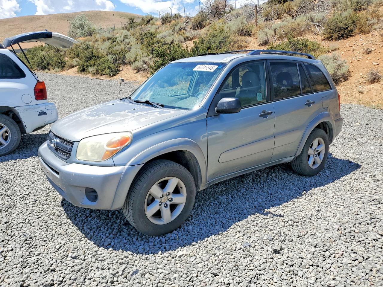 2005 Toyota Rav4 Base Gray vin: JTEHD20V750061976
