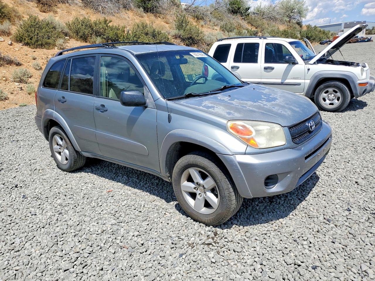 2005 Toyota Rav4 Base Серый vin: JTEHD20V750061976