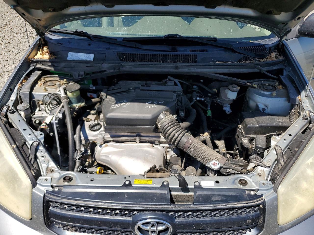 2005 Toyota Rav4 Base Серый vin: JTEHD20V750061976