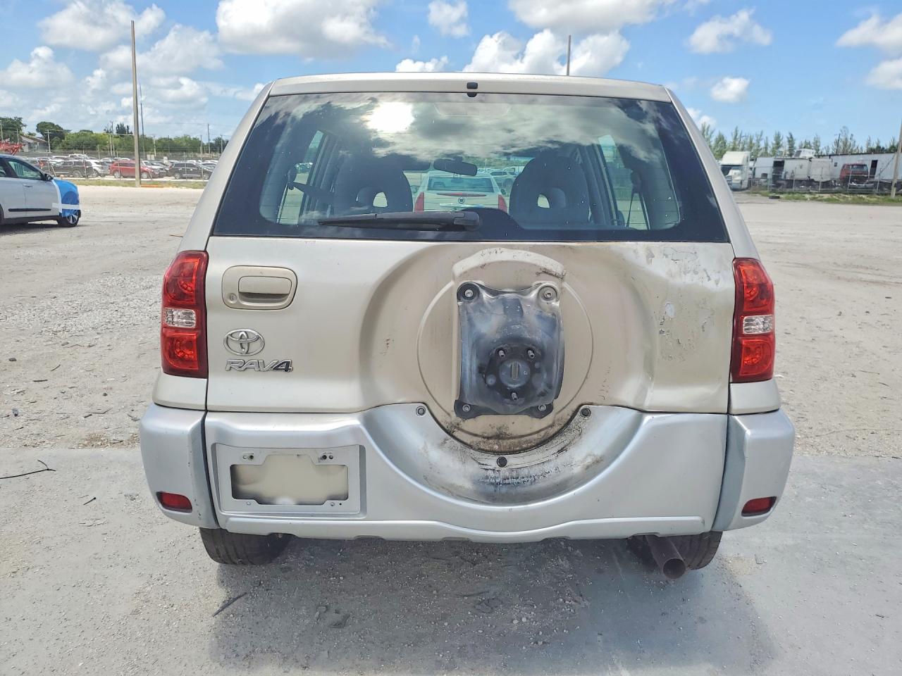 2005 Toyota Rav4 Base Серый vin: JTEHD20V750066837