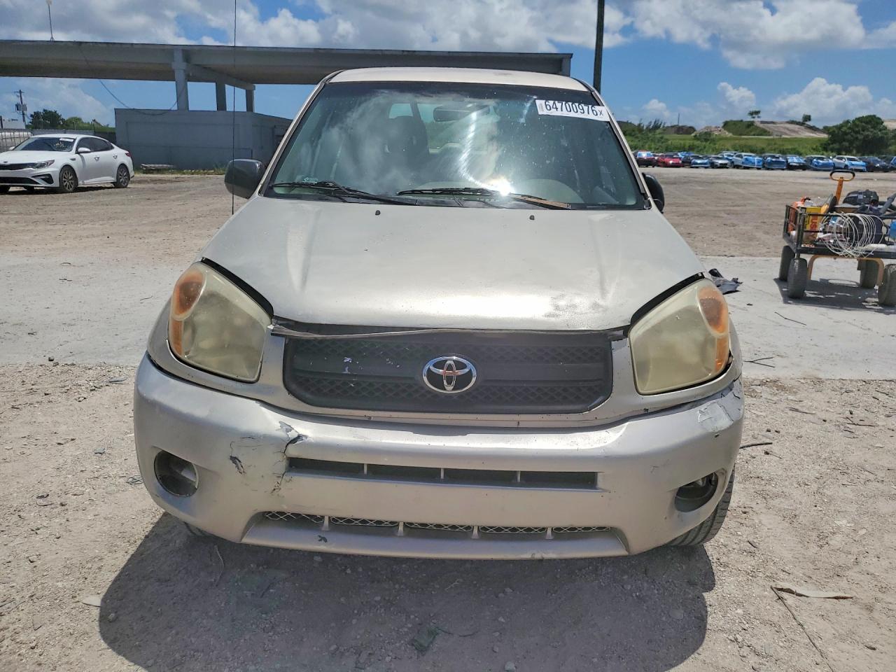 2005 Toyota Rav4 Base Серый vin: JTEHD20V750066837