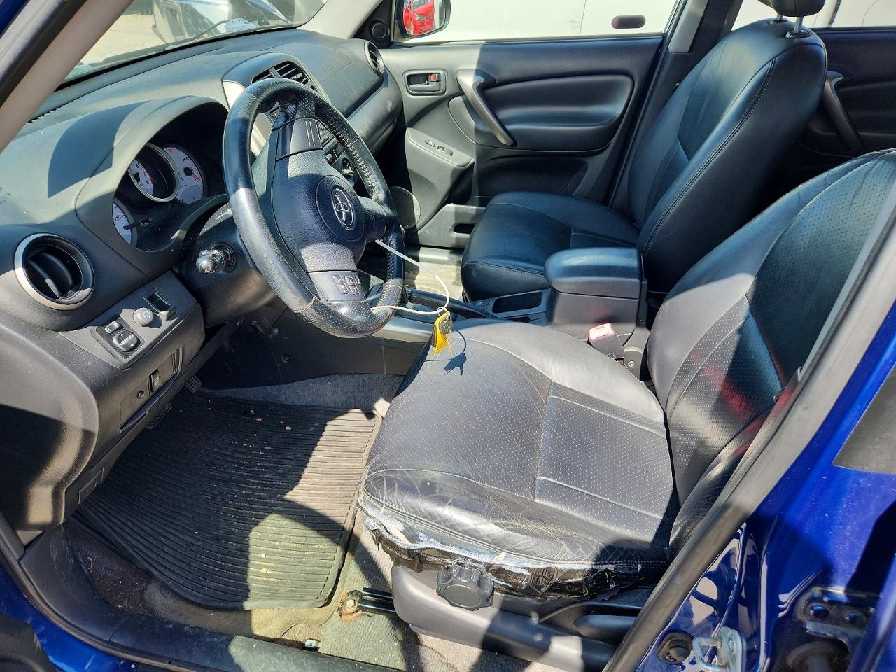 2005 Toyota Rav4 Base Blue vin: JTEHD20V756034340
