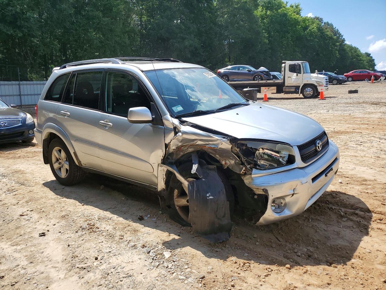2004 Toyota Rav4 Base Silver vin: JTEHD20V840003373