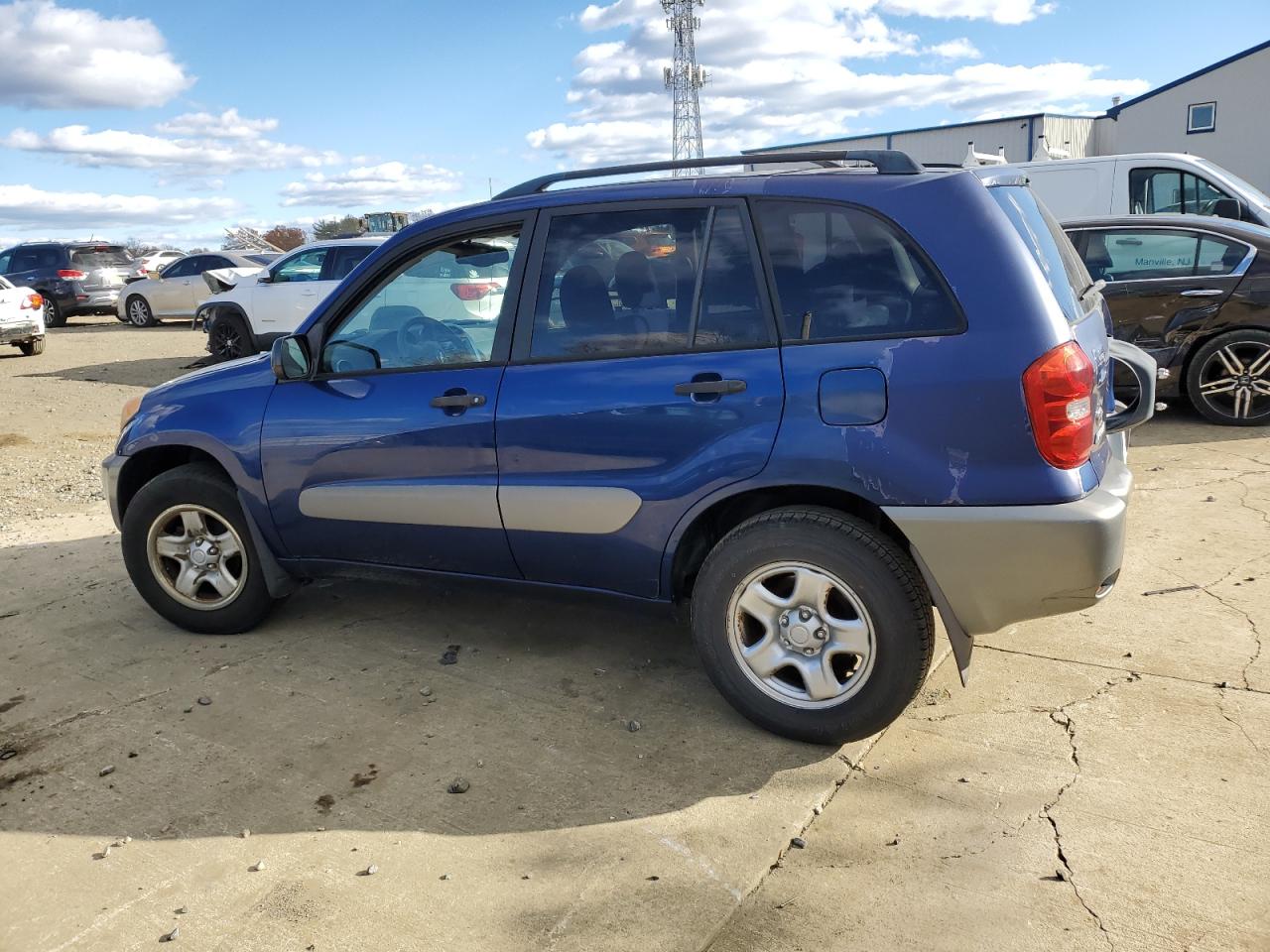 2004 Toyota Rav4 Blue vin: JTEHD20V846008814