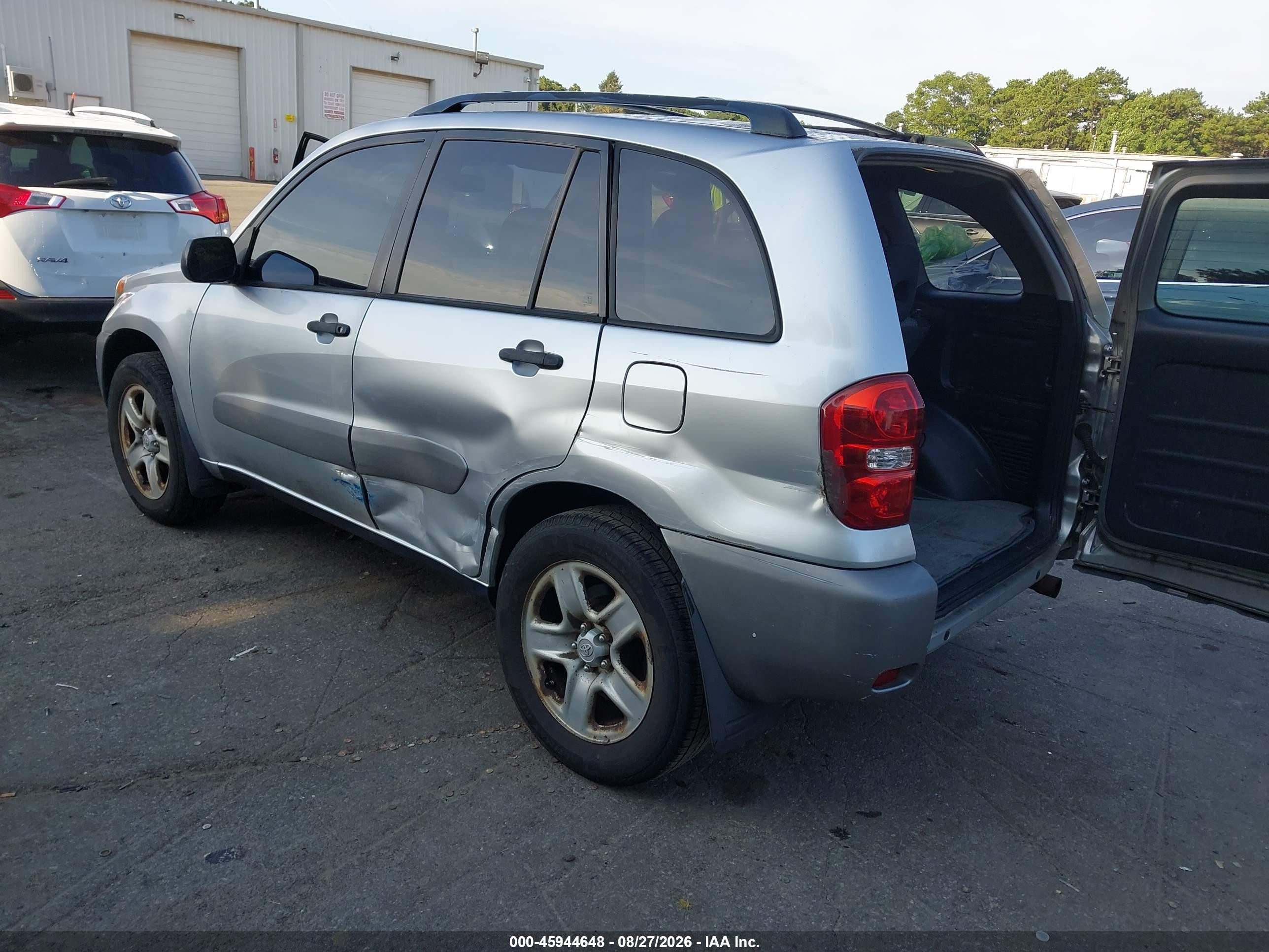 2004 Toyota Rav4   Silver vin: JTEHD20V846009834