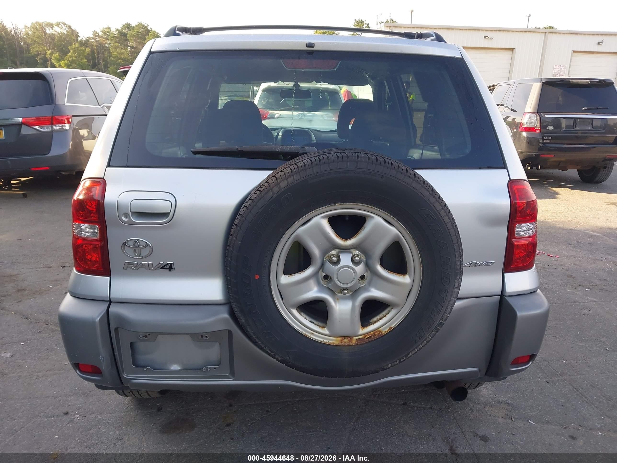 2004 Toyota Rav4   Silver vin: JTEHD20V846009834