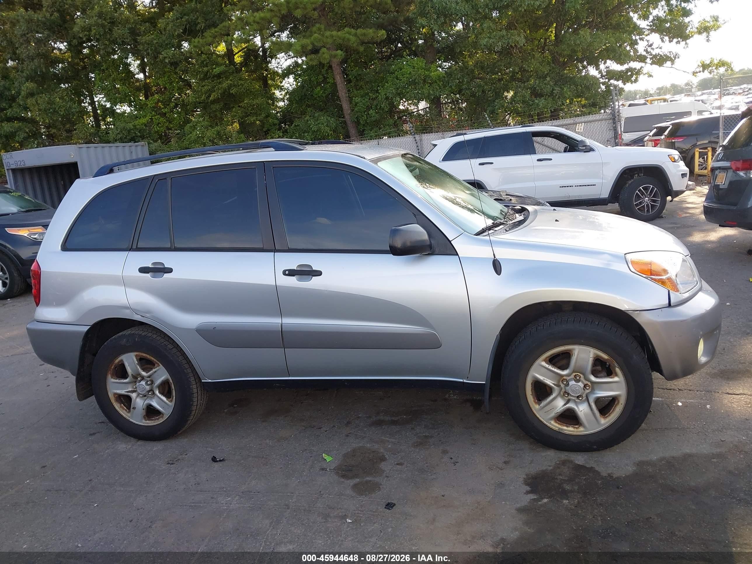 2004 Toyota Rav4   Silver vin: JTEHD20V846009834