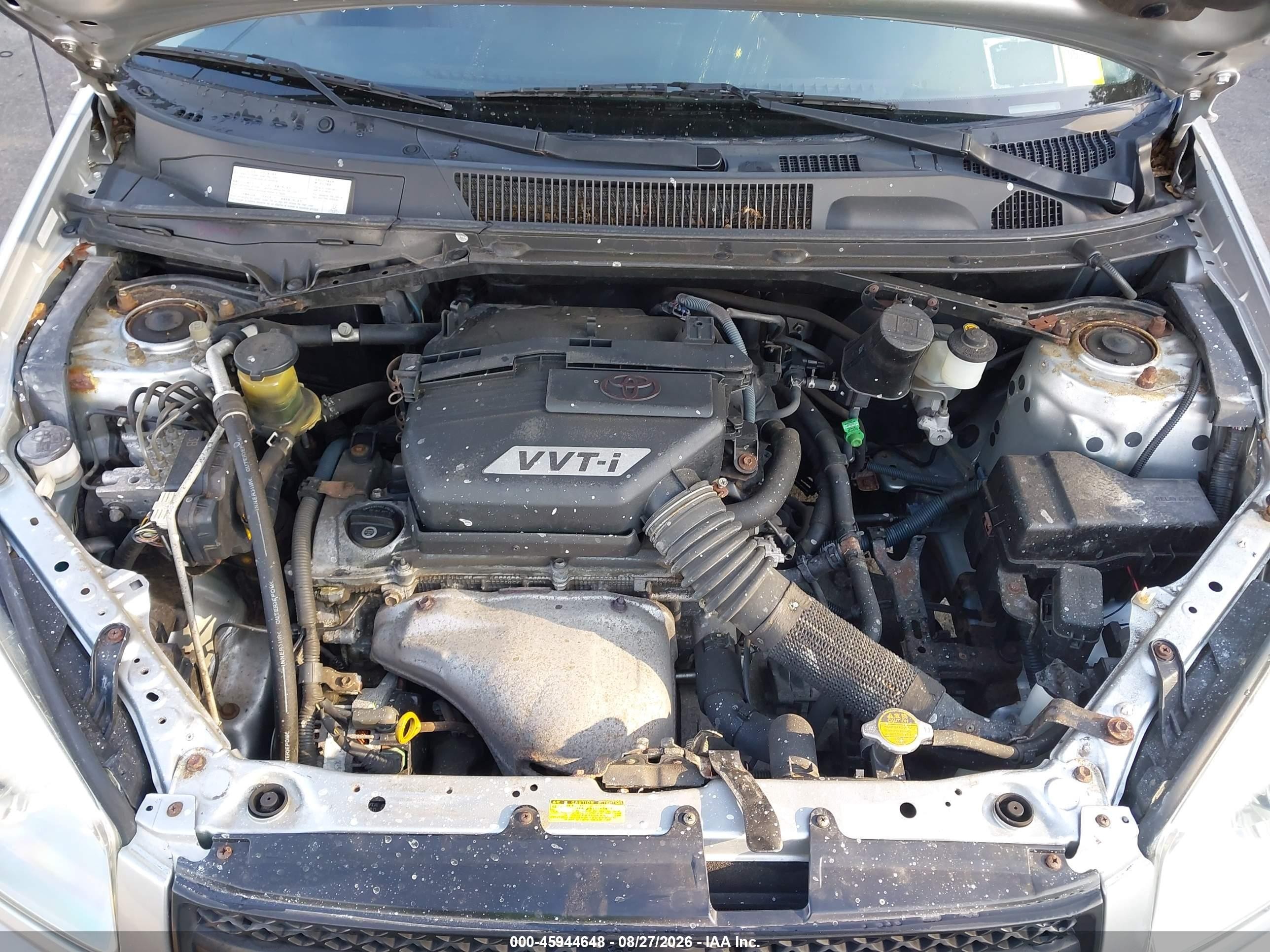 2004 Toyota Rav4   Silver vin: JTEHD20V846009834