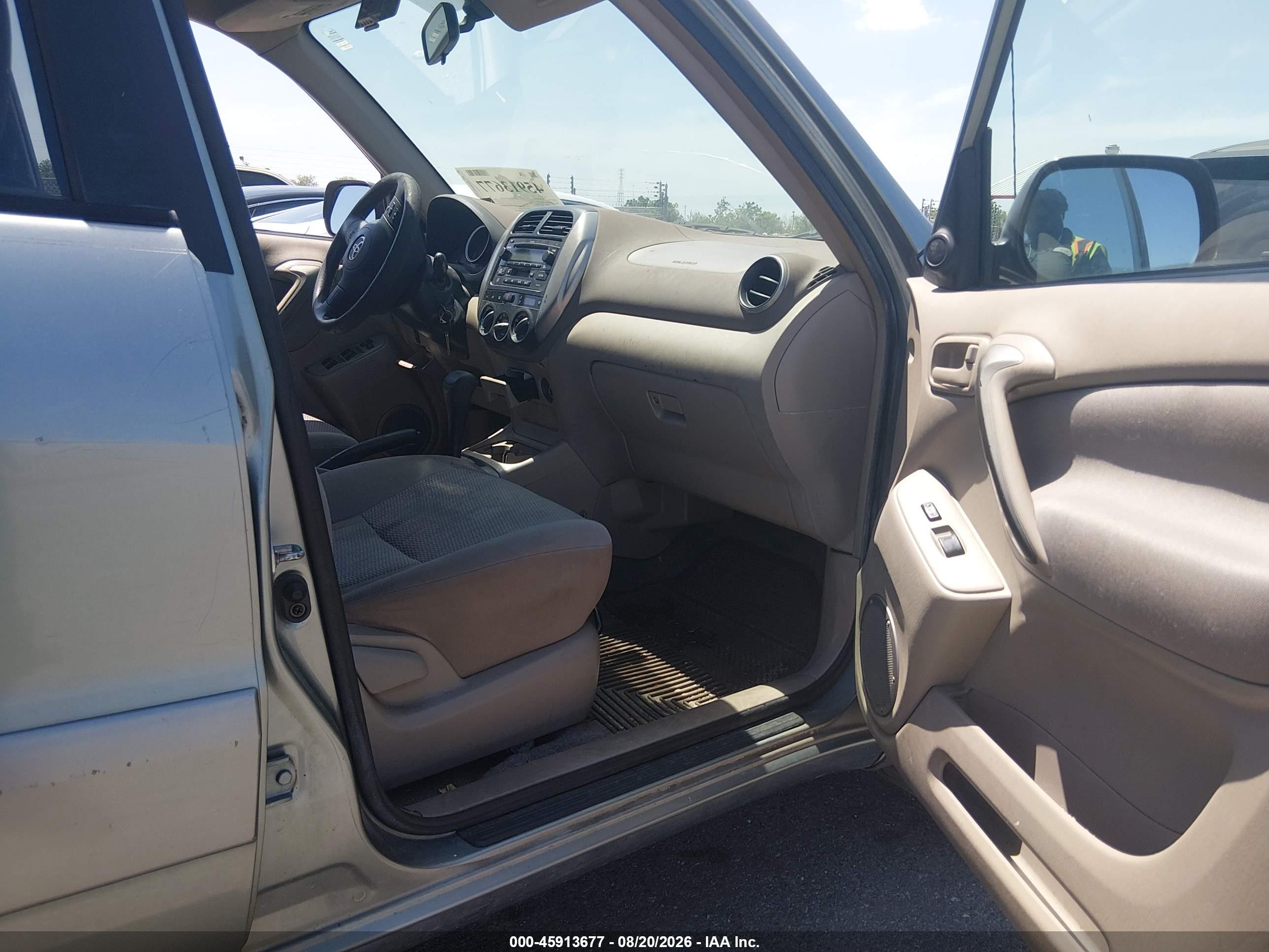 2005 Toyota Rav4   Silver vin: JTEHD20V850064787