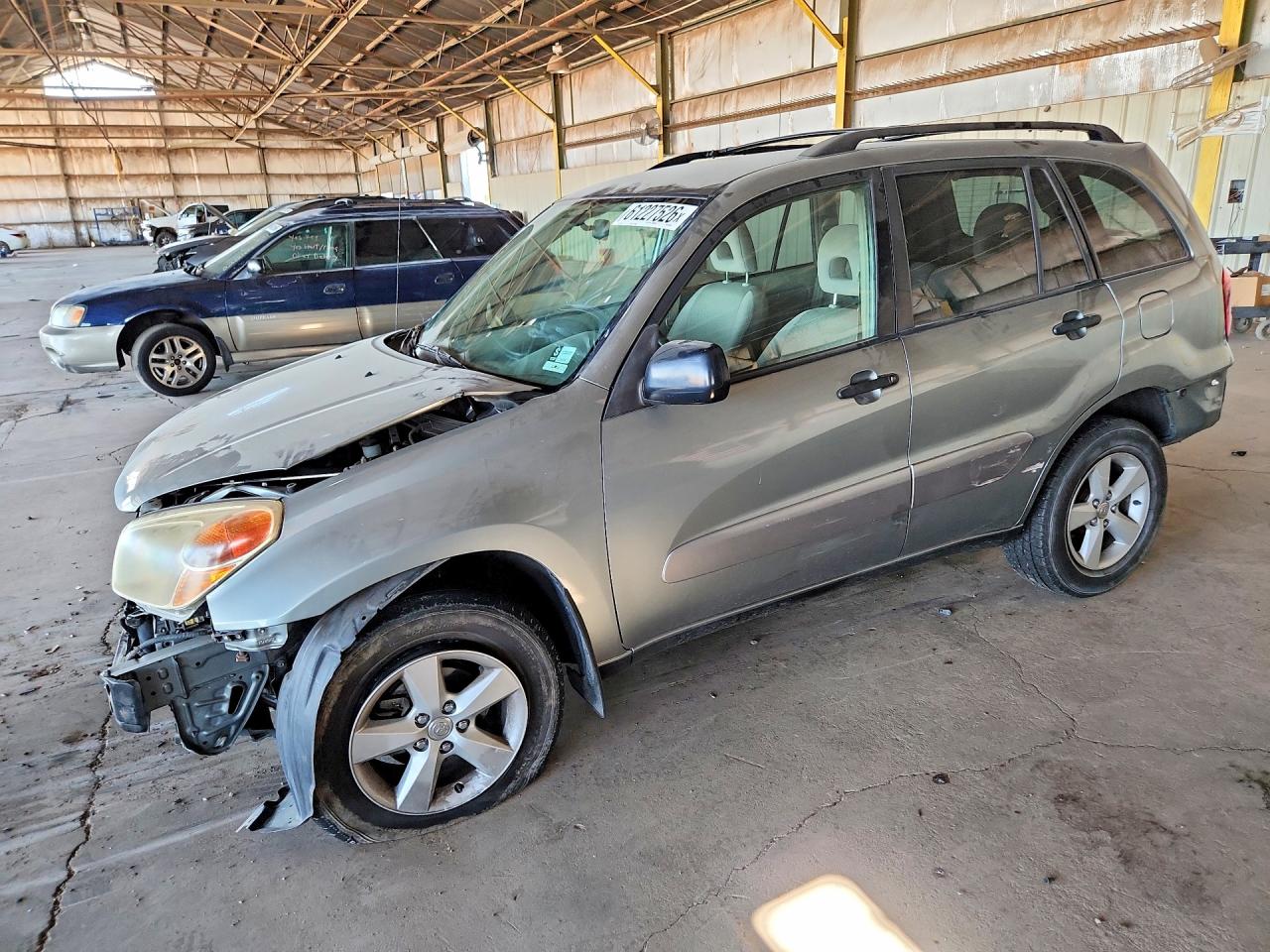 2005 Toyota Rav4 Base Green vin: JTEHD20V850066703