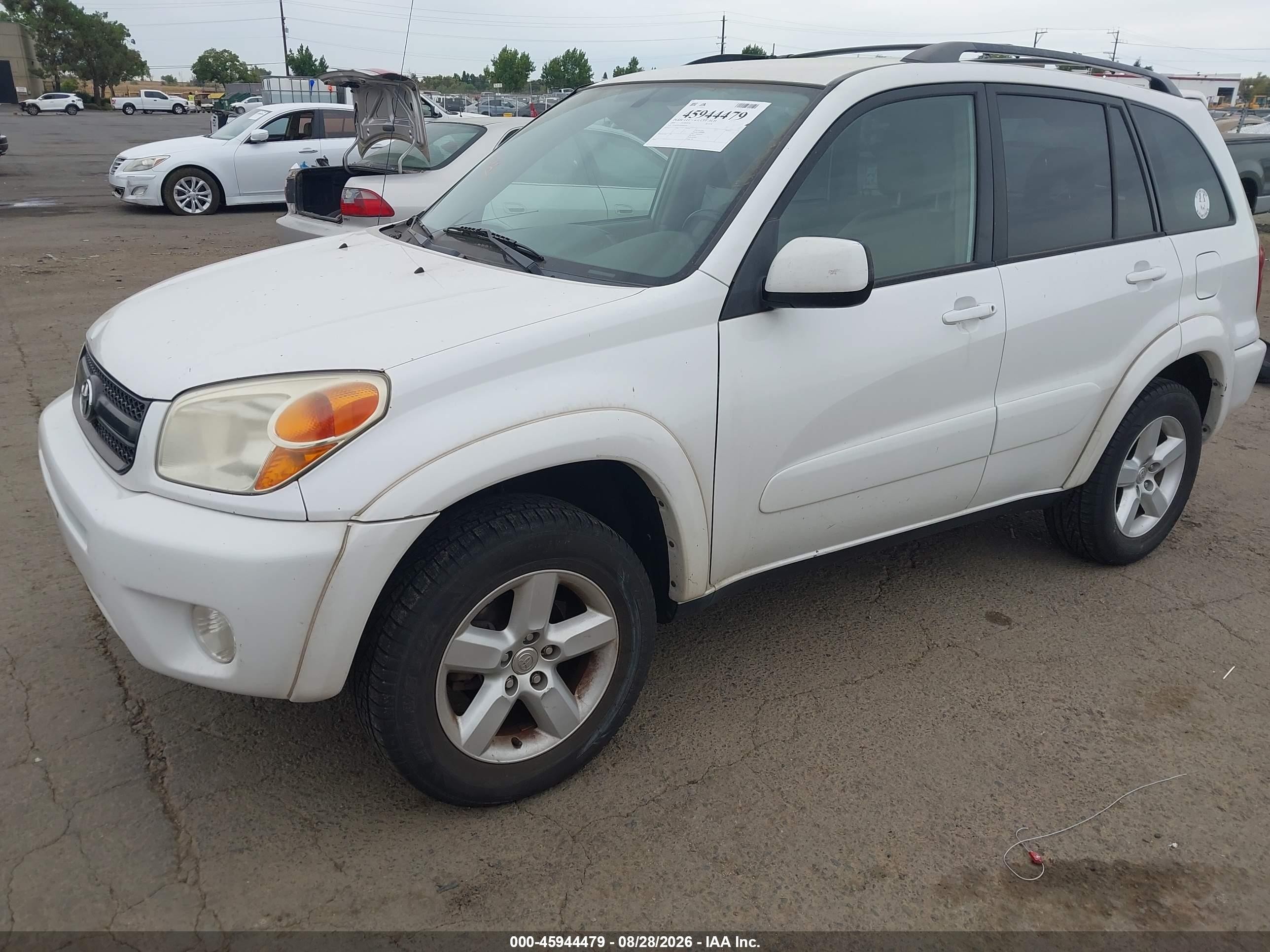 2005 Toyota Rav4   Белый vin: JTEHD20V850069102
