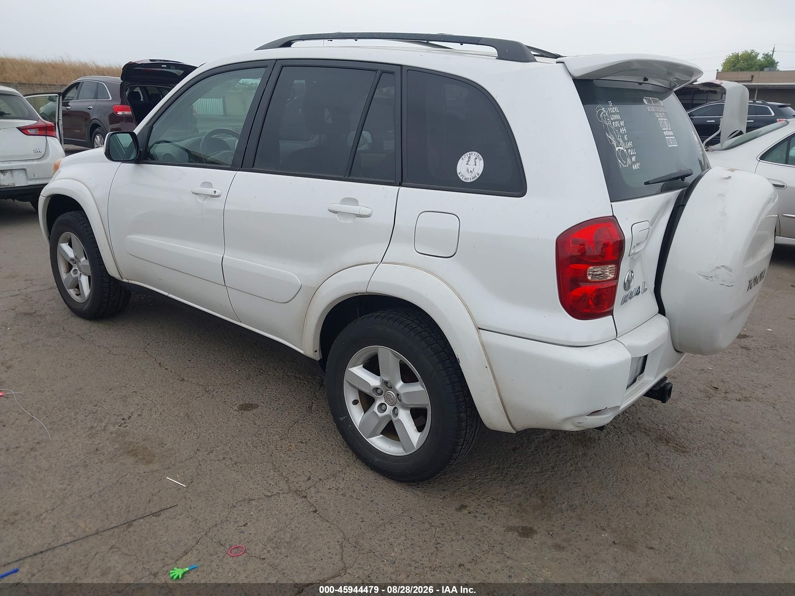 2005 Toyota Rav4   Белый vin: JTEHD20V850069102