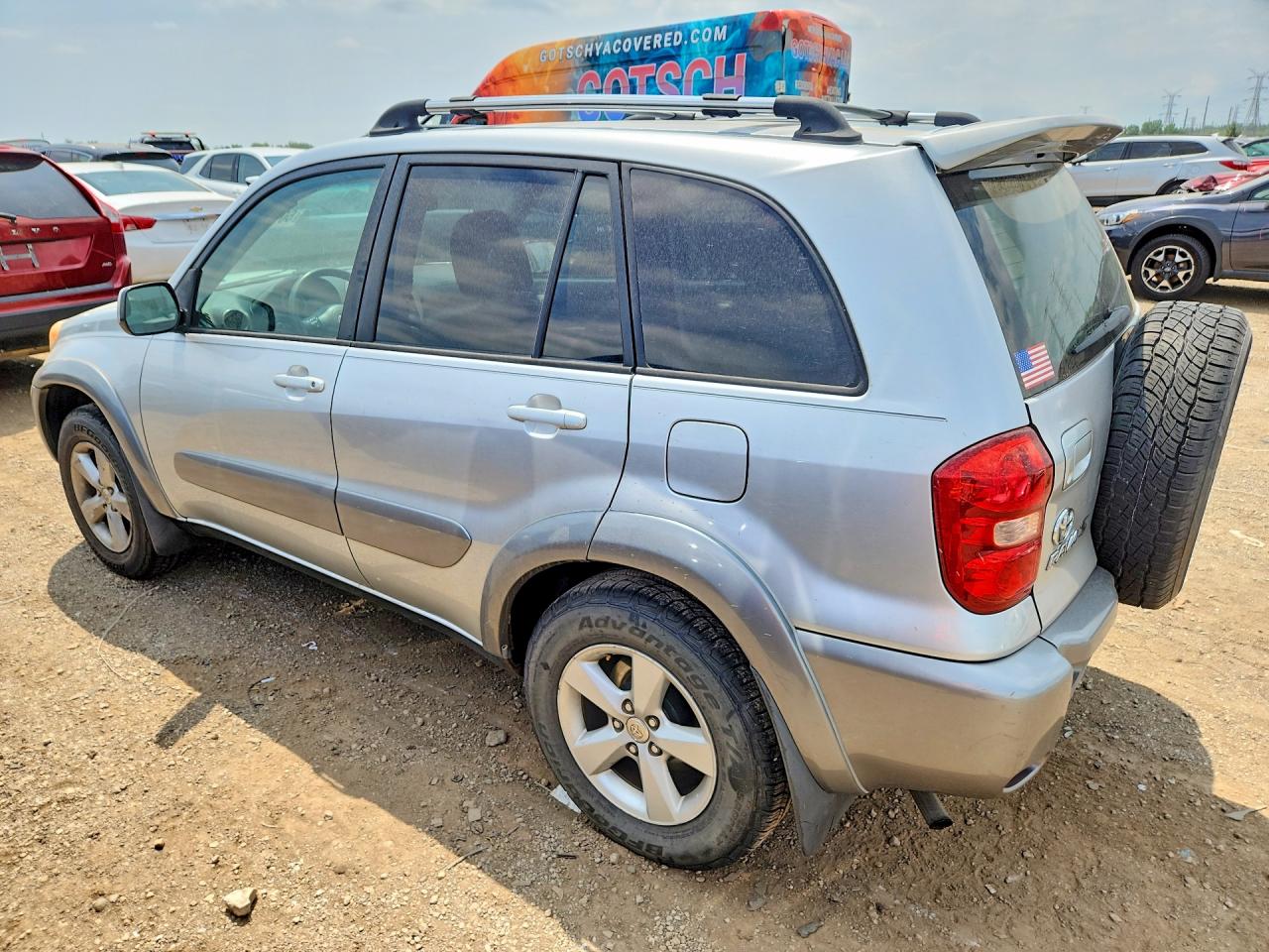 2005 Toyota Rav4 Base Серебряный vin: JTEHD20V856024898