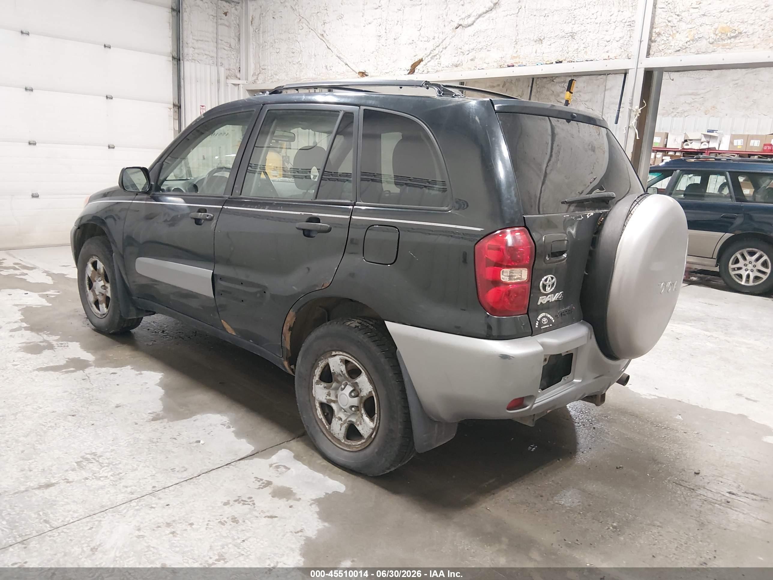 2005 Toyota Rav4   Black vin: JTEHD20V856034153
