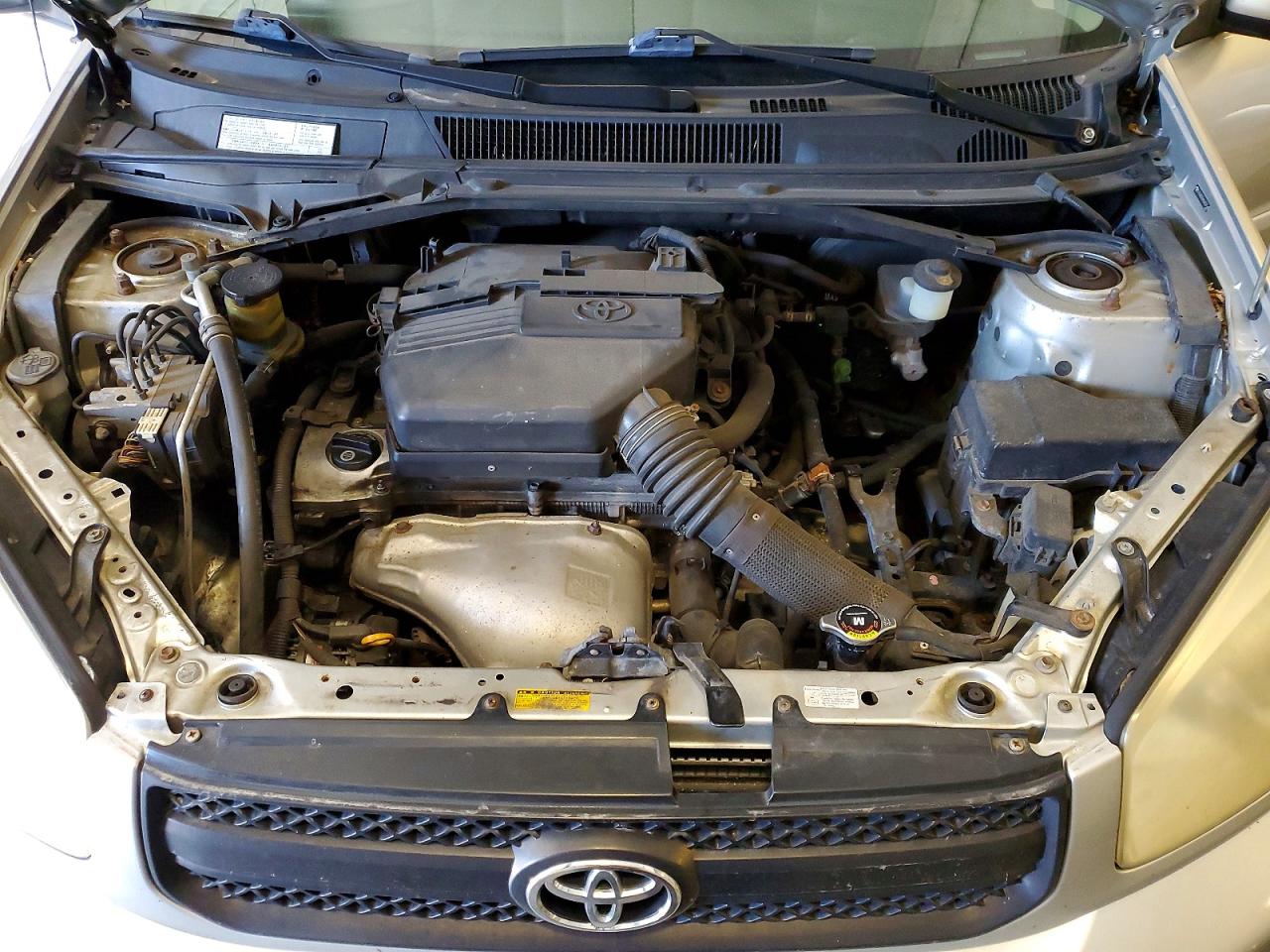 2005 Toyota Rav4 Base Silver vin: JTEHD20V856037568
