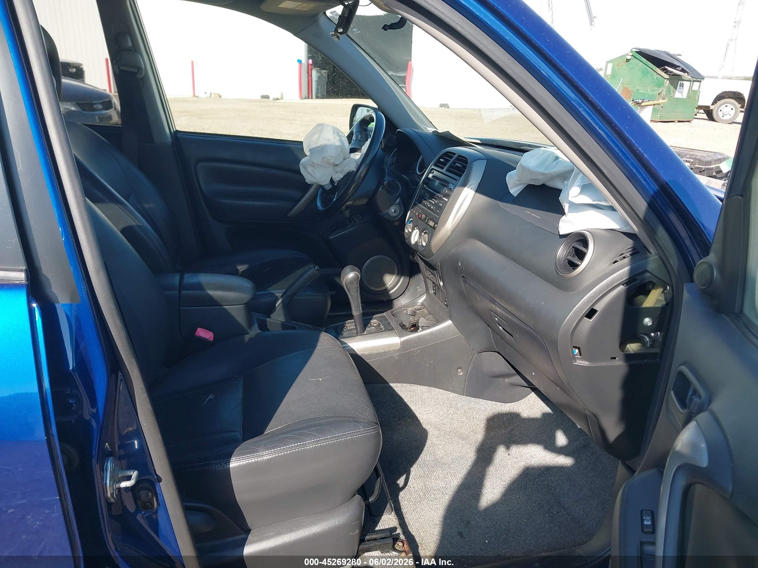 2005 Toyota Rav4   Blue vin: JTEHD20V856042155