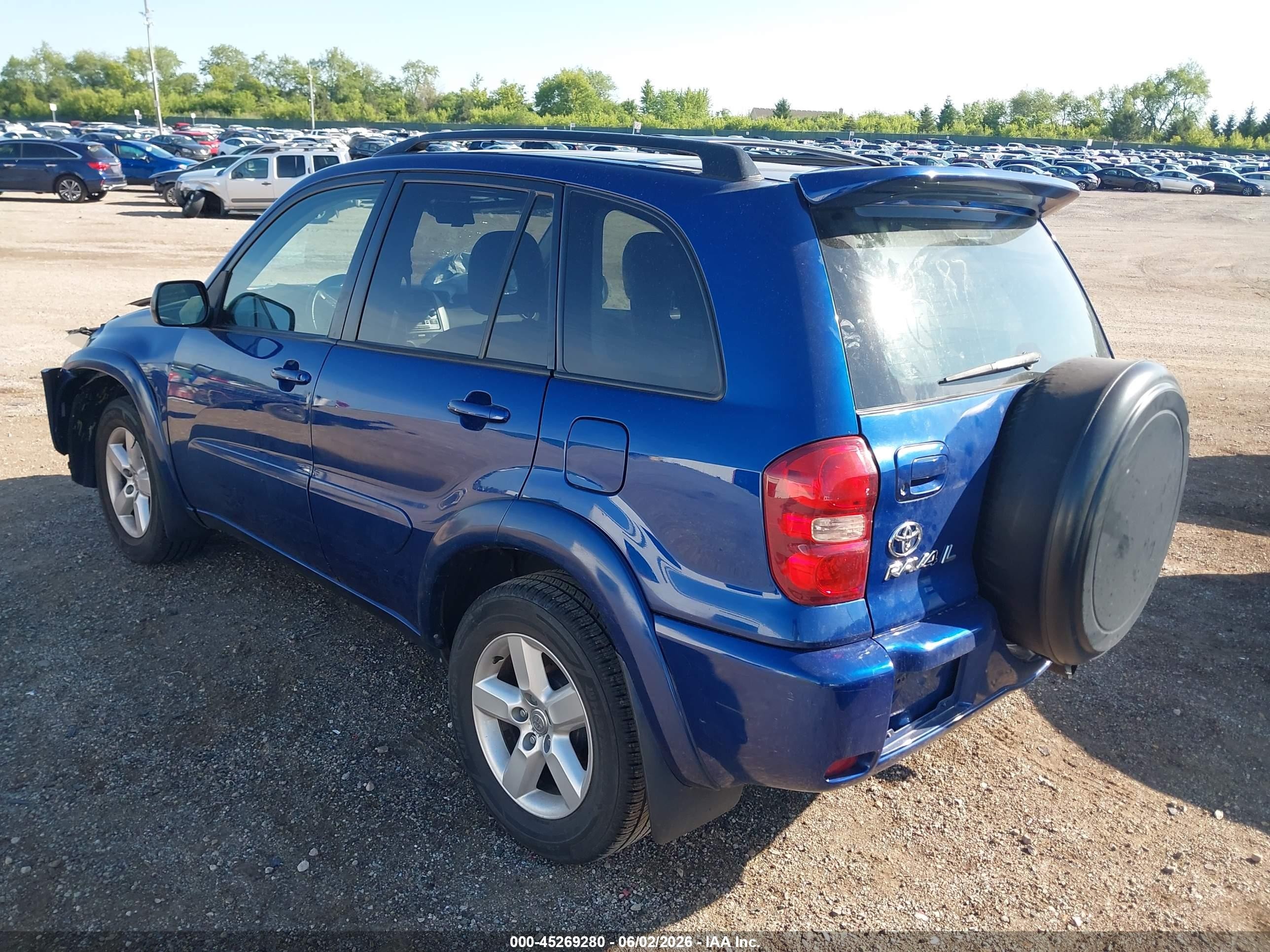 2005 Toyota Rav4   Blue vin: JTEHD20V856042155