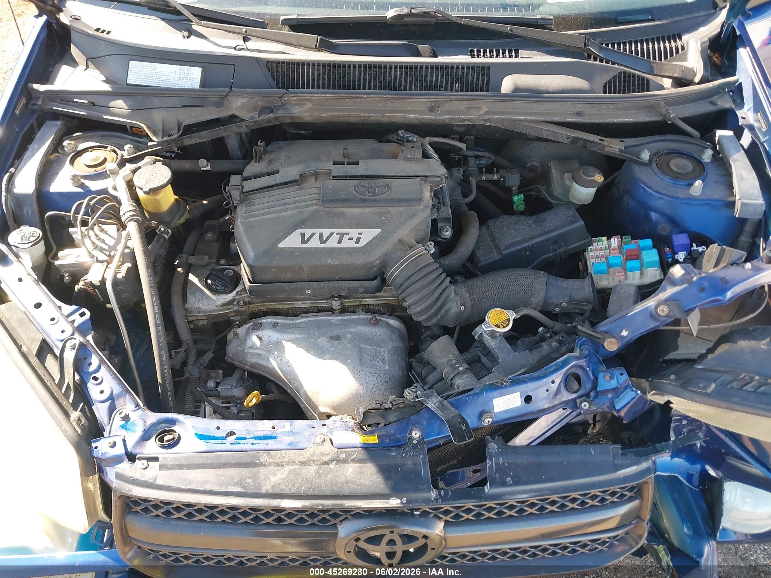 2005 Toyota Rav4   Blue vin: JTEHD20V856042155