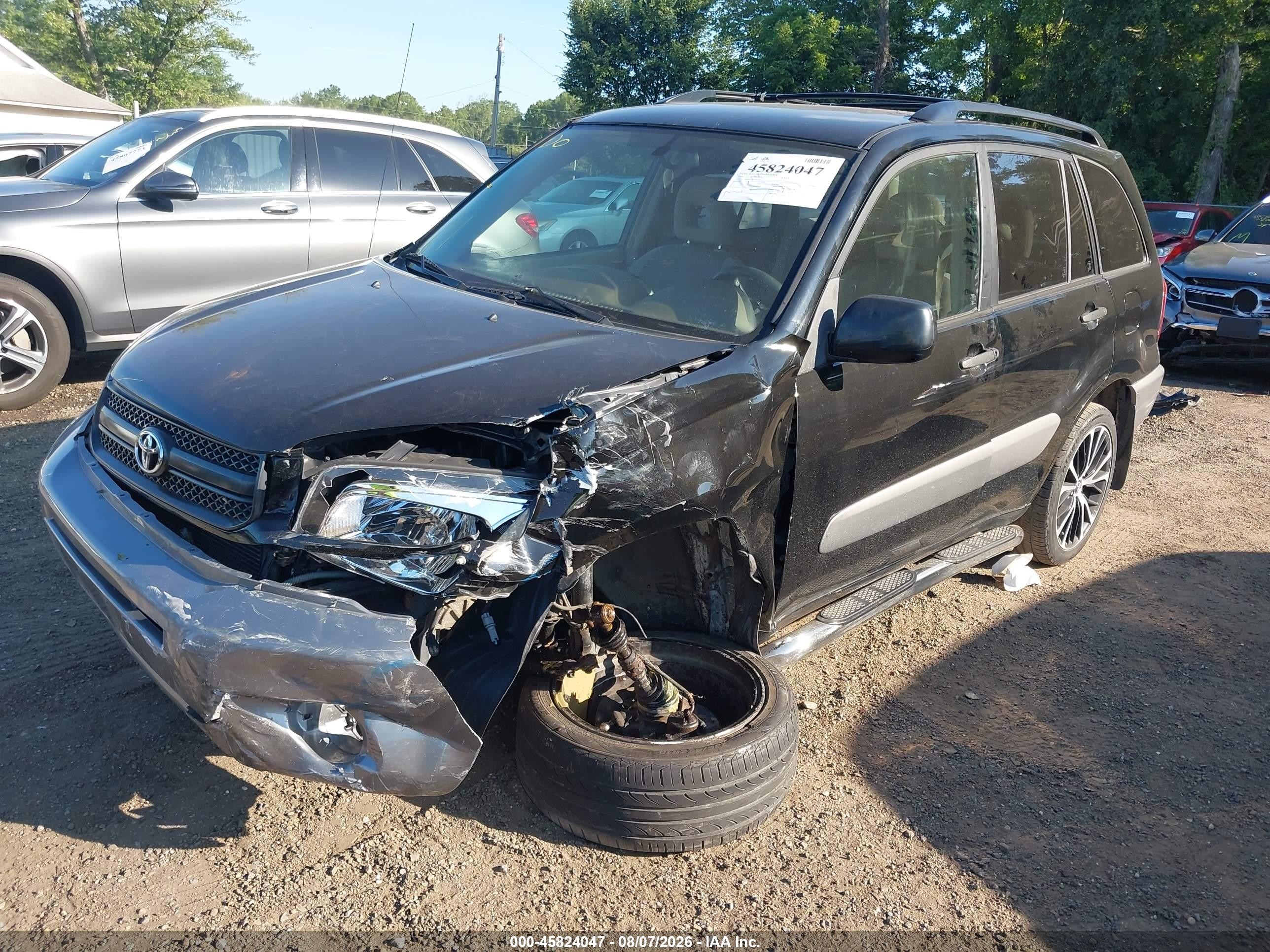 2004 Toyota Rav4   Black vin: JTEHD20V946000334