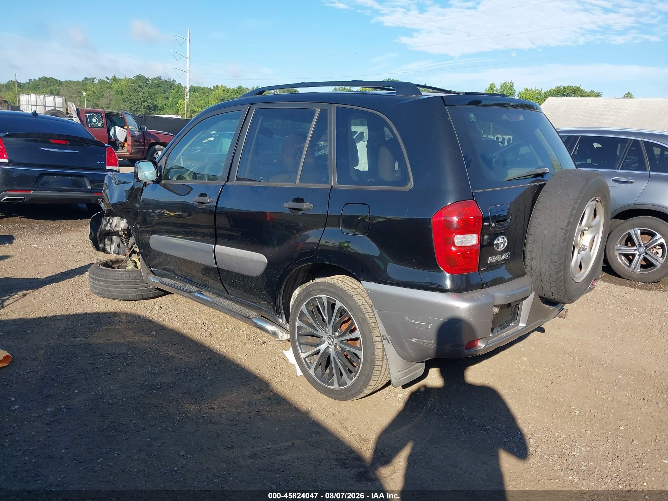 2004 Toyota Rav4   Black vin: JTEHD20V946000334