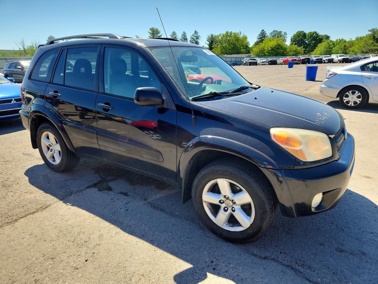2005 Toyota Rav4 Base Black vin: JTEHD20V950044192