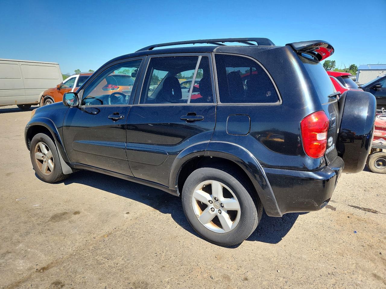 2005 Toyota Rav4 Base Black vin: JTEHD20V950044192