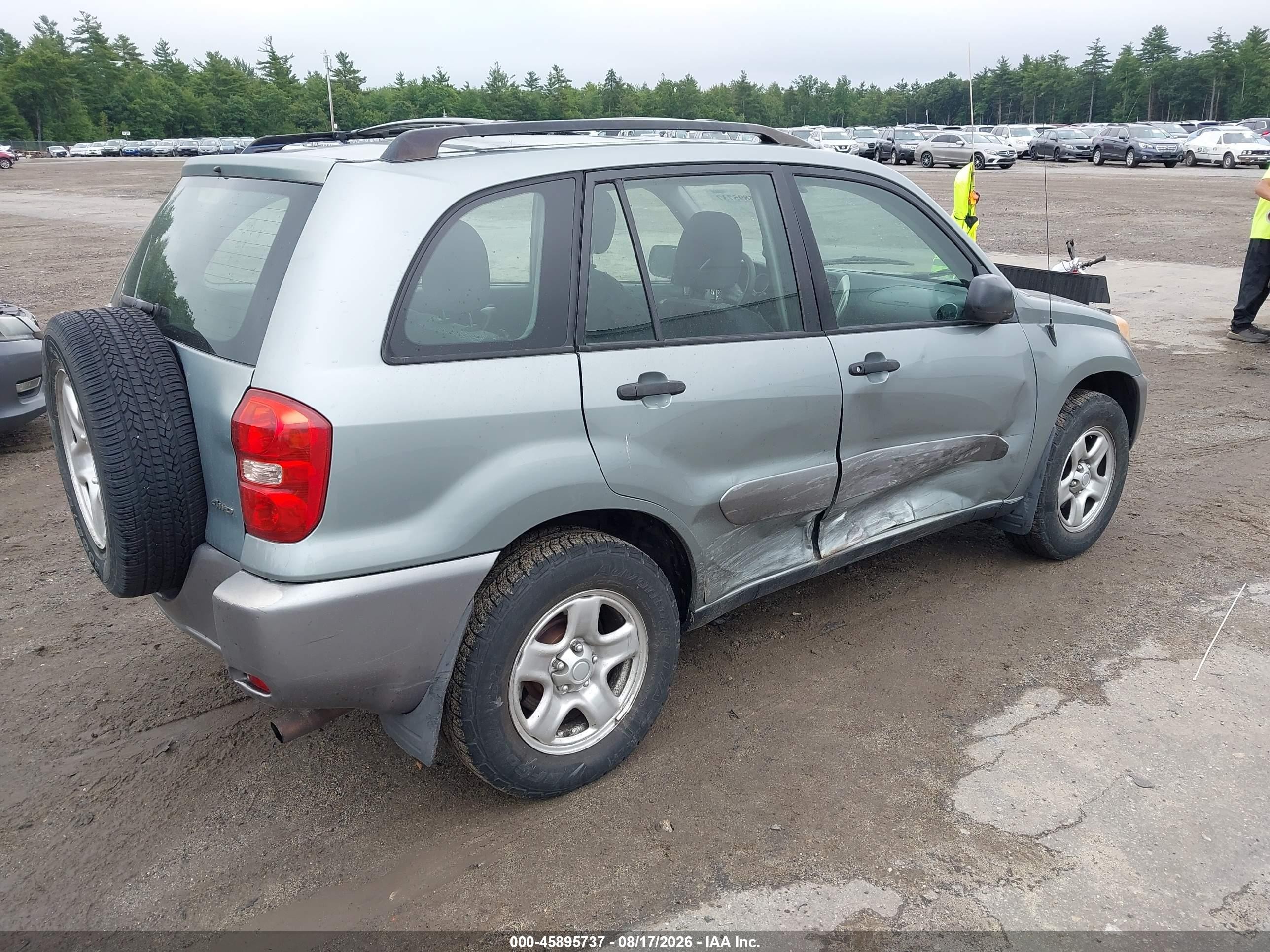 2005 Toyota Rav4   Teal vin: JTEHD20V950047769