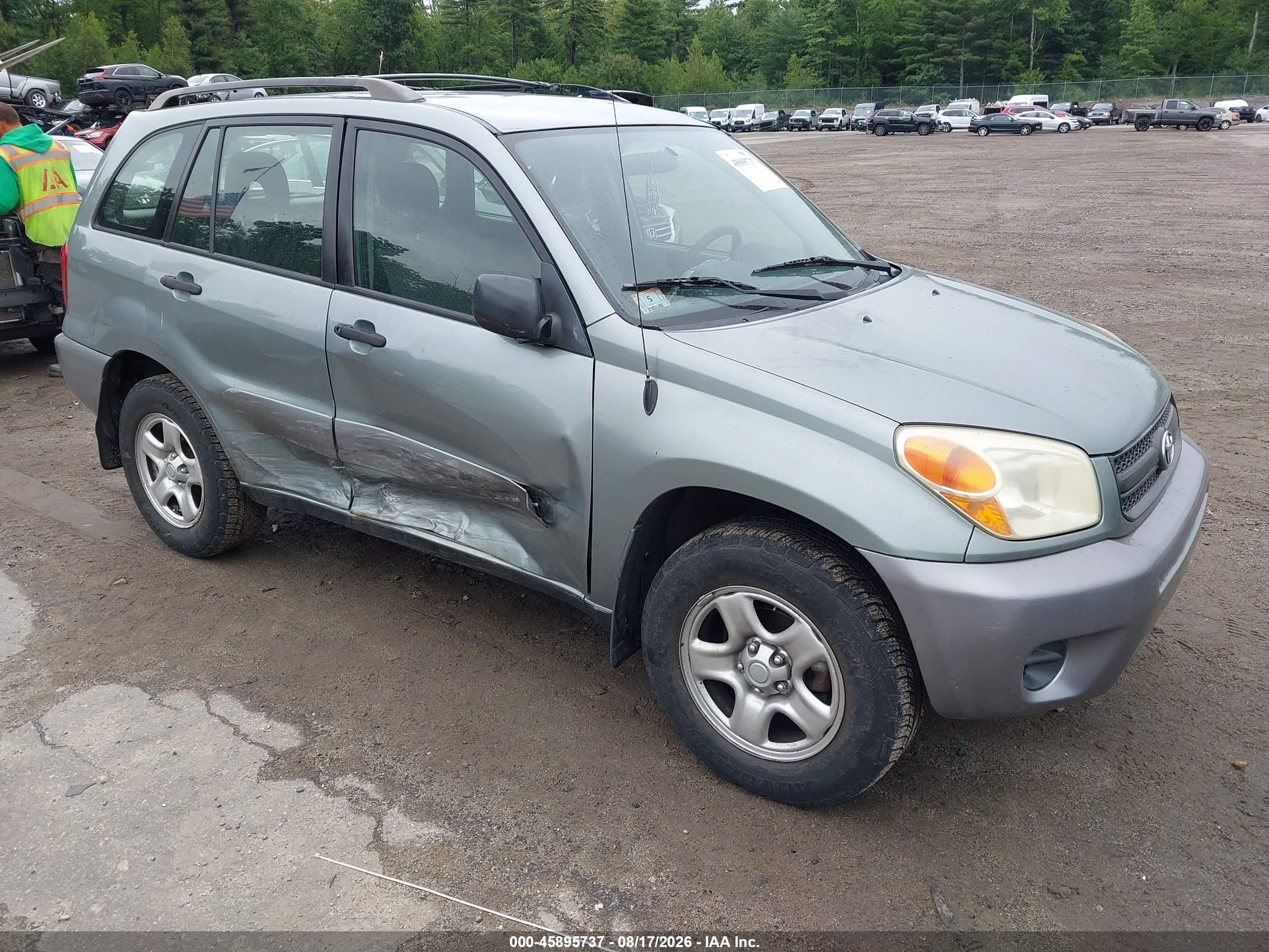 2005 Toyota Rav4   Teal vin: JTEHD20V950047769