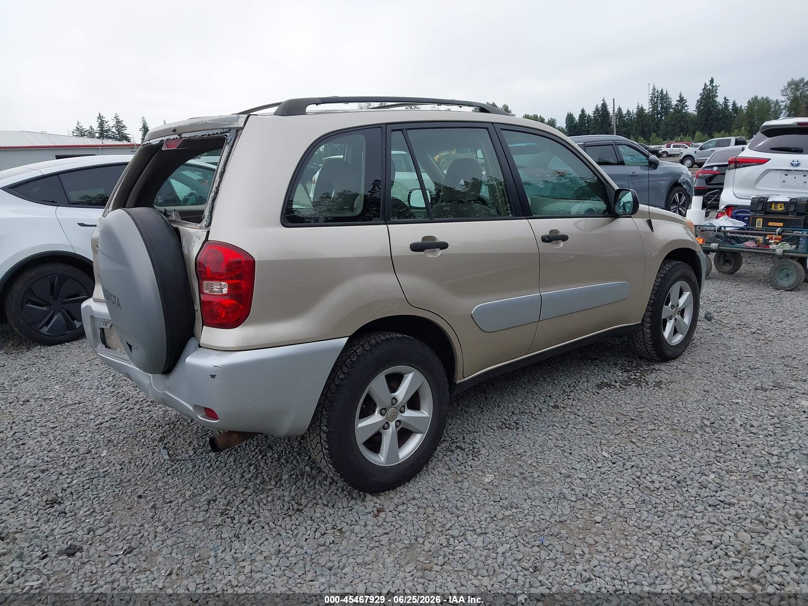 2005 Toyota Rav4   Gold vin: JTEHD20V950063048